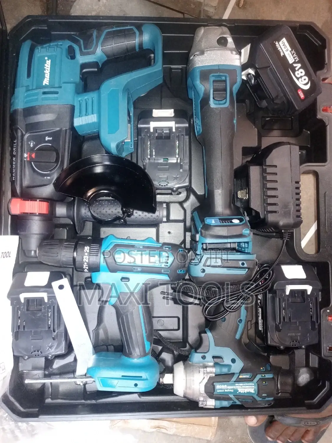 4 In 1 Makita Set Machines Heavy Duty