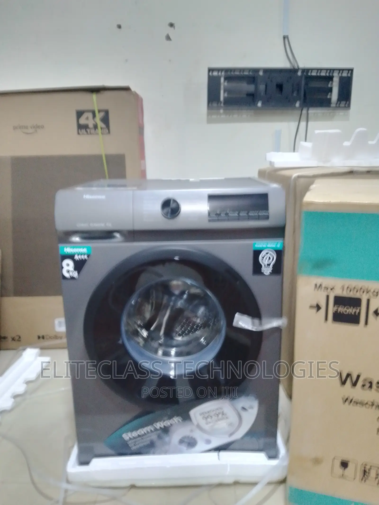 Hisense WFQP8014T Energy Saver Front Load Washing Machine