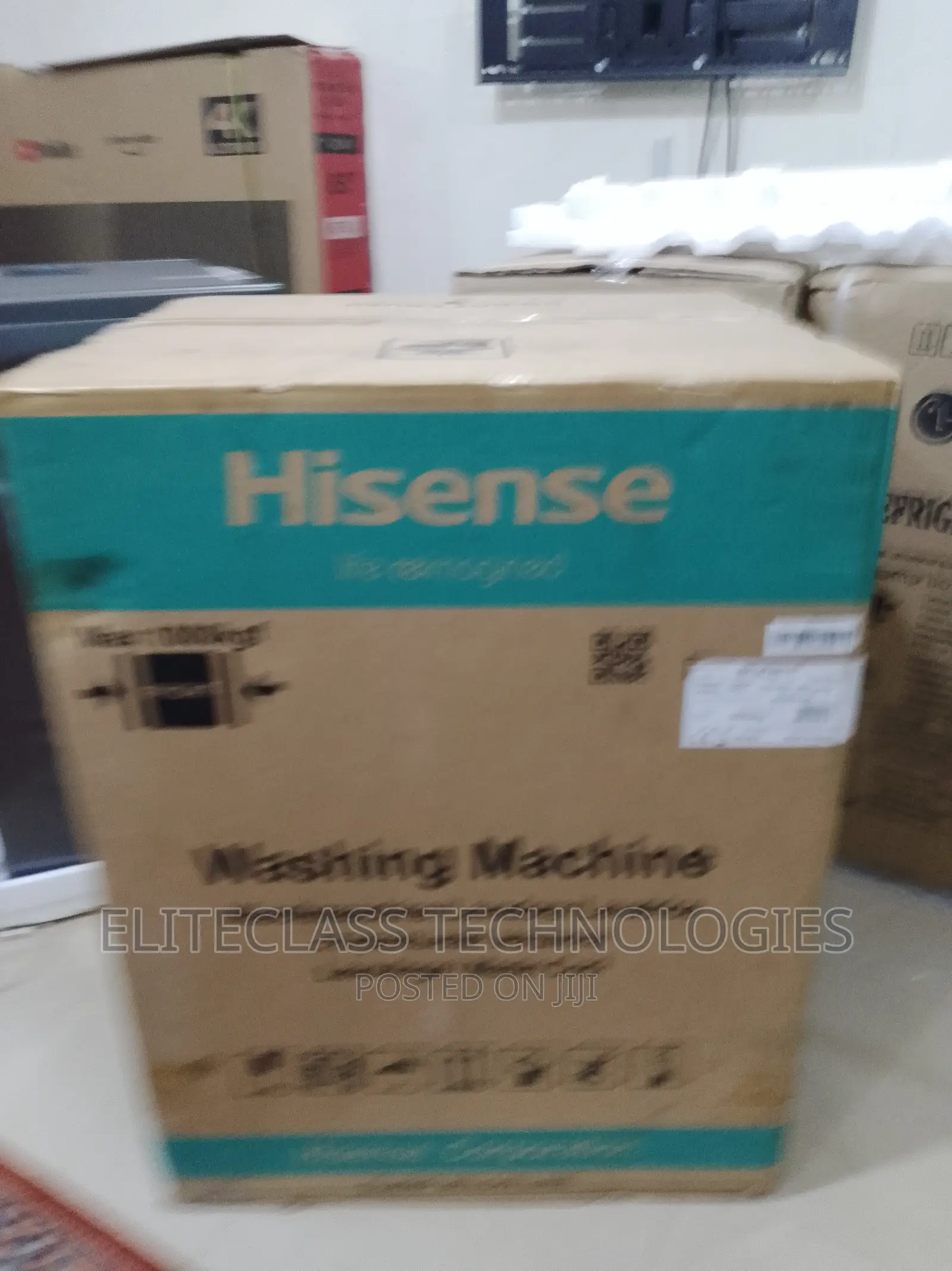 Hisense WFQP8014T Energy Saver Front Load Washing Machine