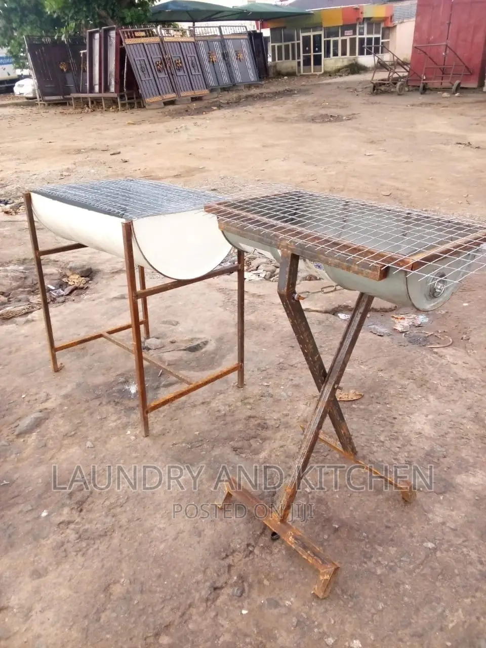 Locally Made BBQ With Double Drum Medium Size