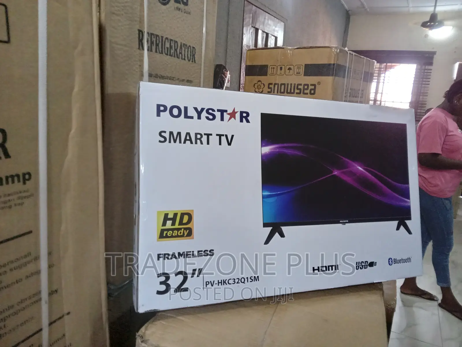 Brand New Pvhrc32q1sm Polystar 32'' Smart Television
