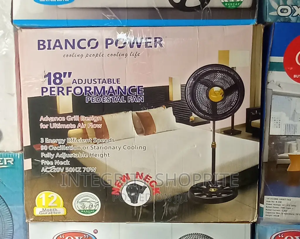 Bianco - Standing Fan - Super Cool Breeze