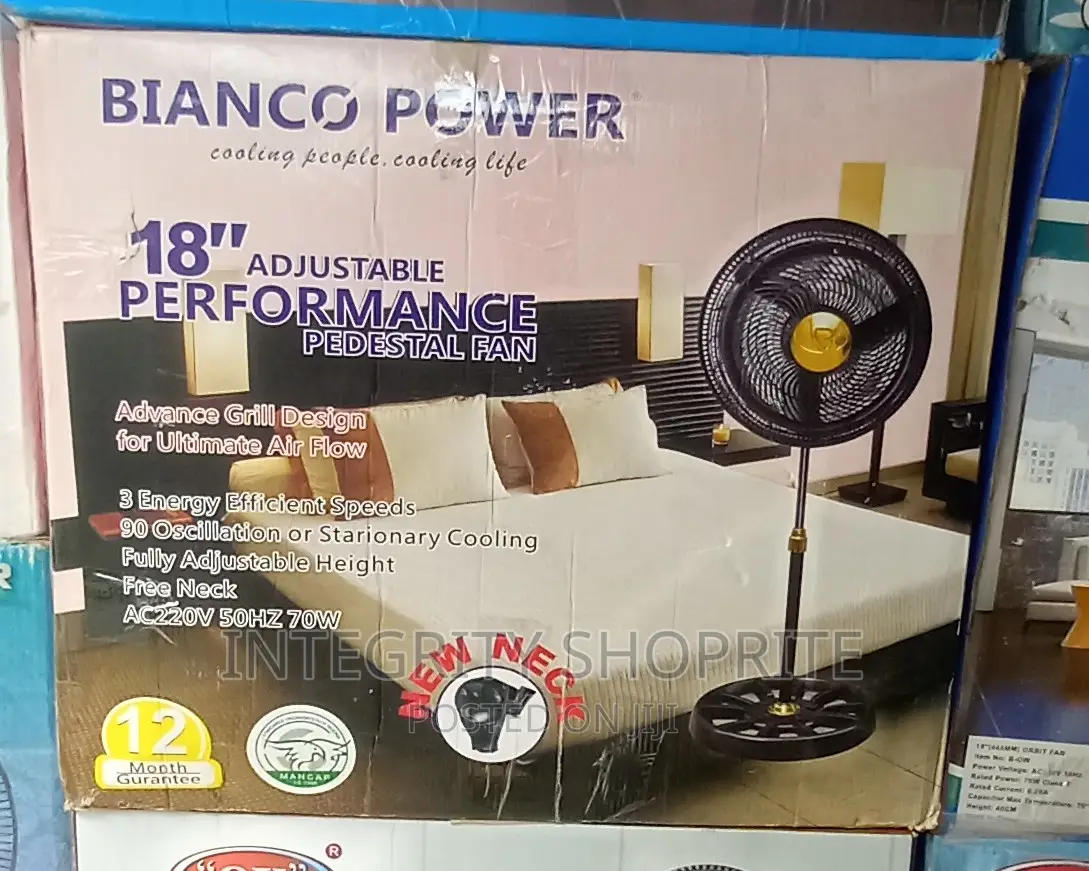 Bianco - Standing Fan - Super Cool Breeze