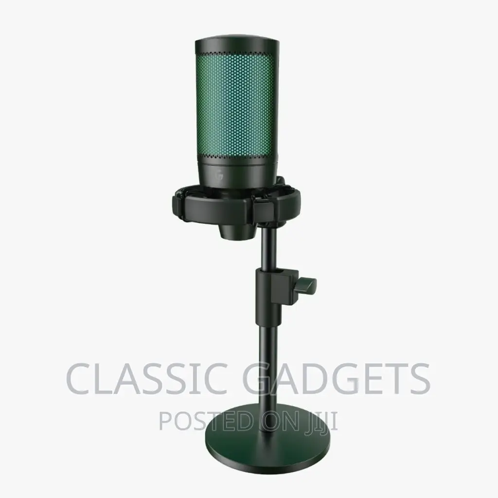 Porodo Gaming Professional RGB Condenser Microphone