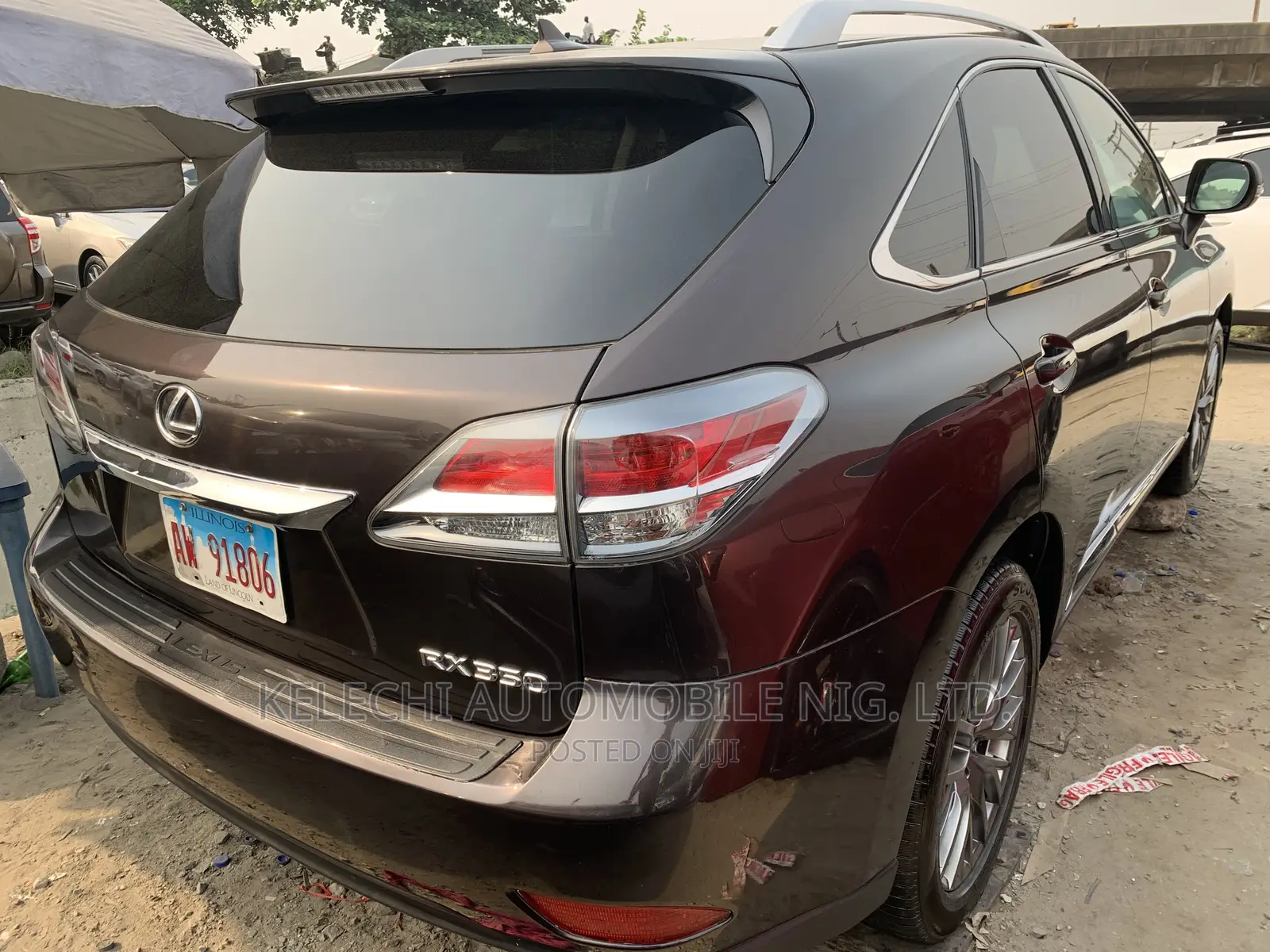 Lexus RX 350 FWD 2012 Black