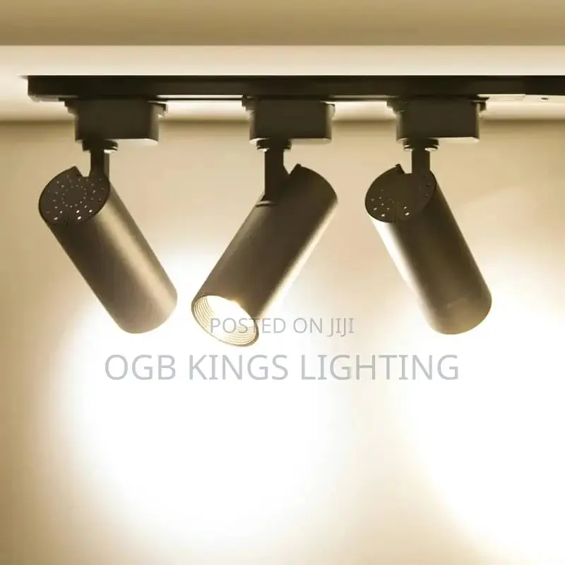 20w Black Led Track Light 3in1 Adjustable Light
