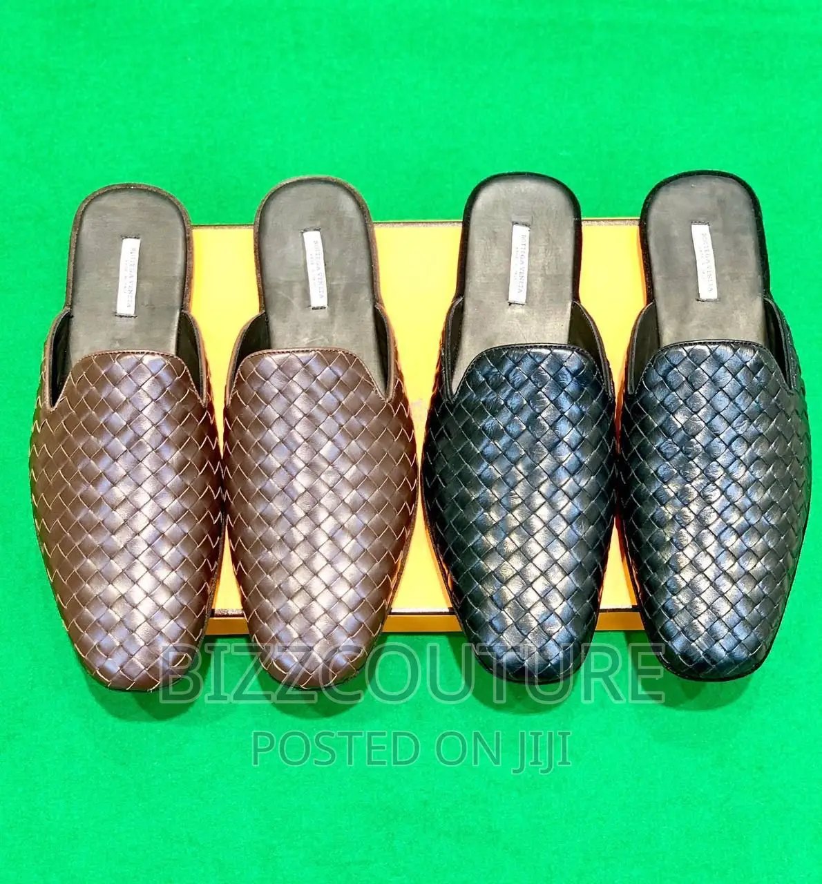 Original BOTTEGA VENETA Half Shoes Available in Store