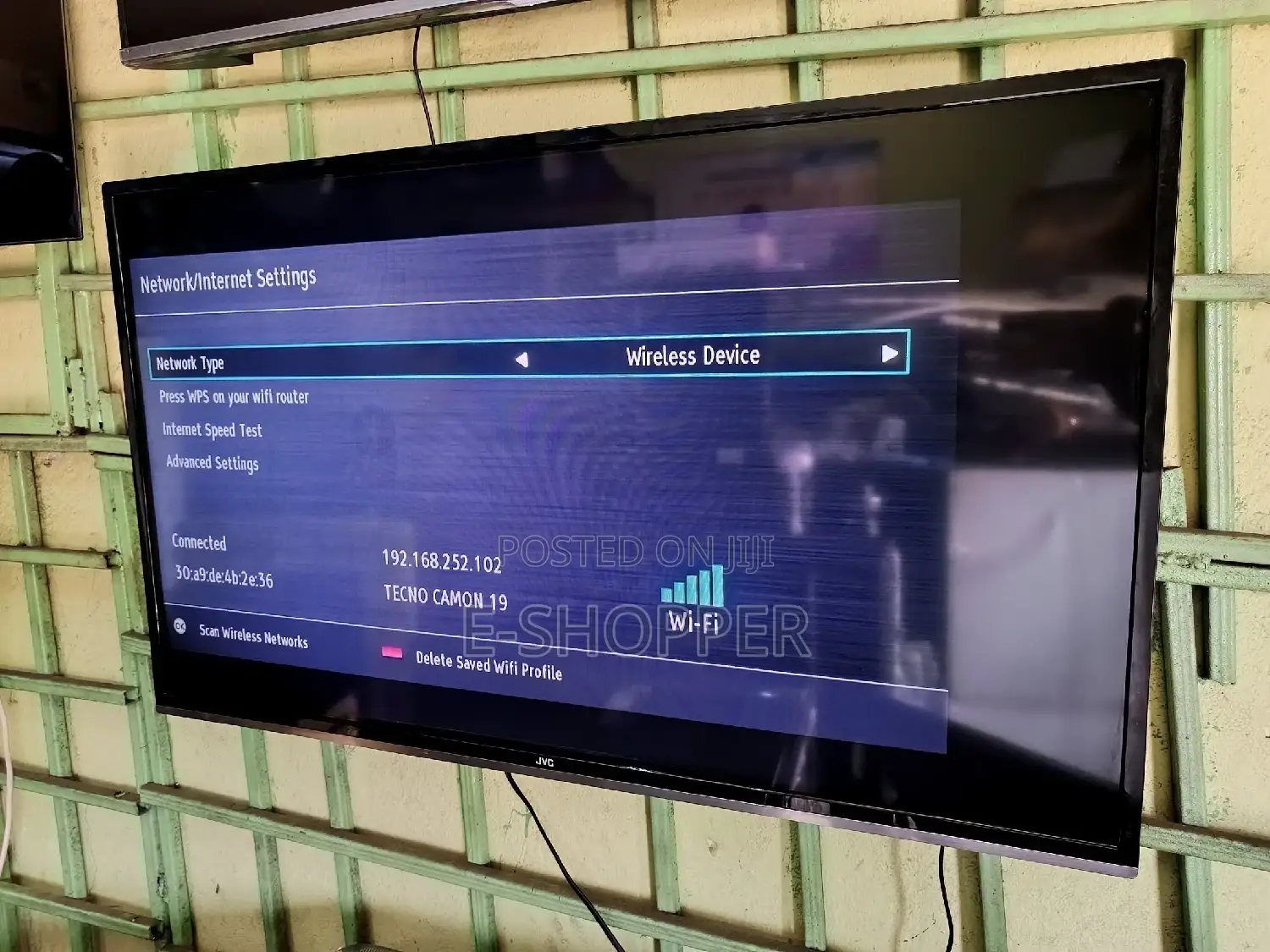 JVC 40” Smart Tv – Wifi, Clean Uk Used