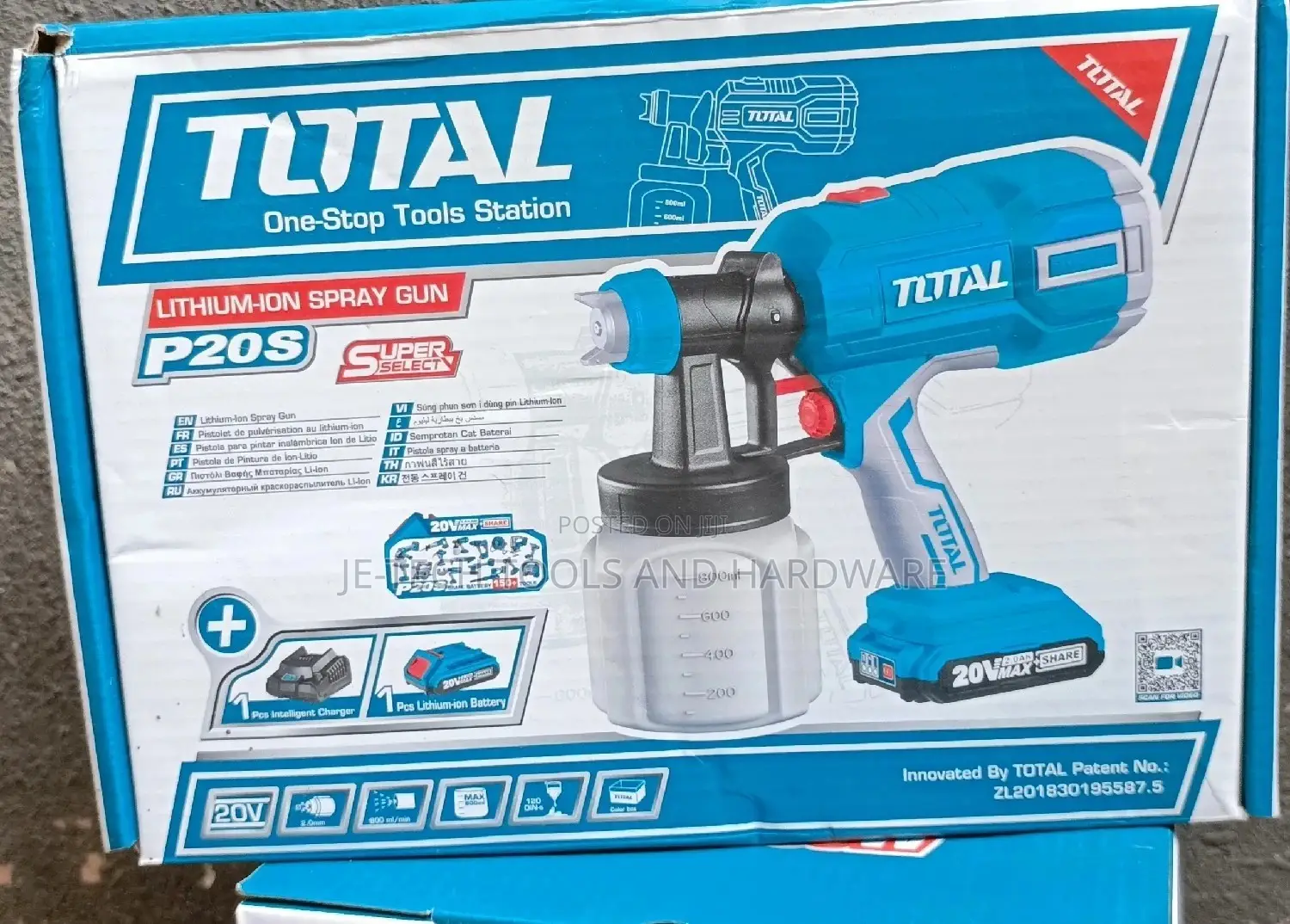 Total Cordless Spray Gun - 20v