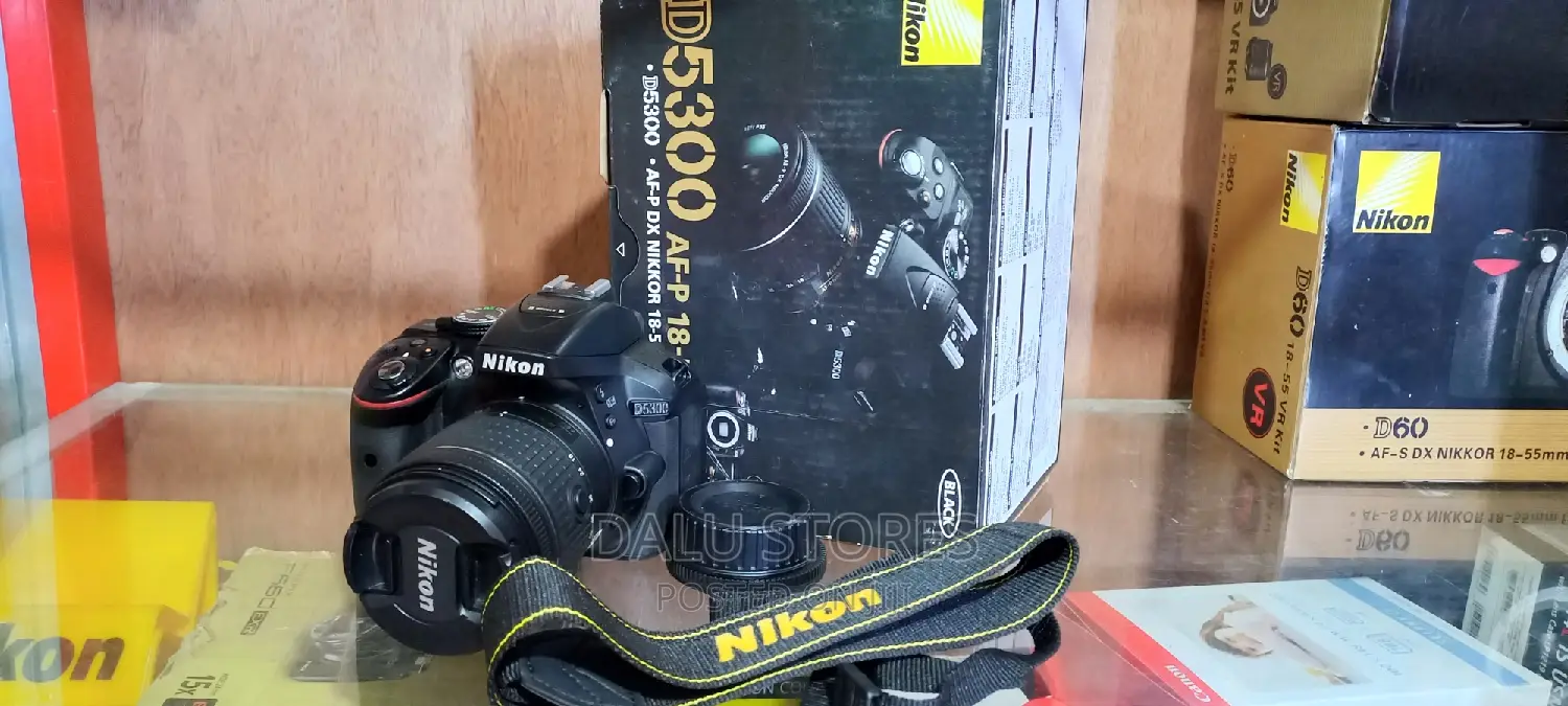 Nikon D5300 DSLRR Camera With 18-55mm Lens