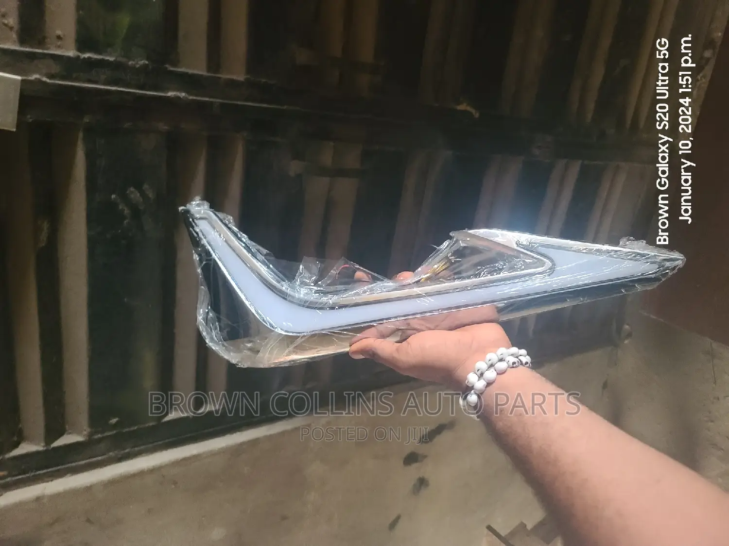 Front Bumper Spoiler Lights Prado 2016-2022