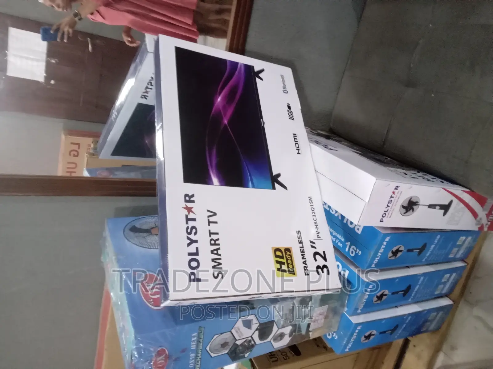 New in Polystar 32'' Smart Television-Pvhrc32q1sm