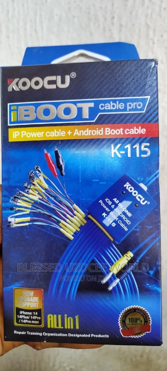 Koocu K-115 All in One iPhone Android Power Iboot Pro Cable