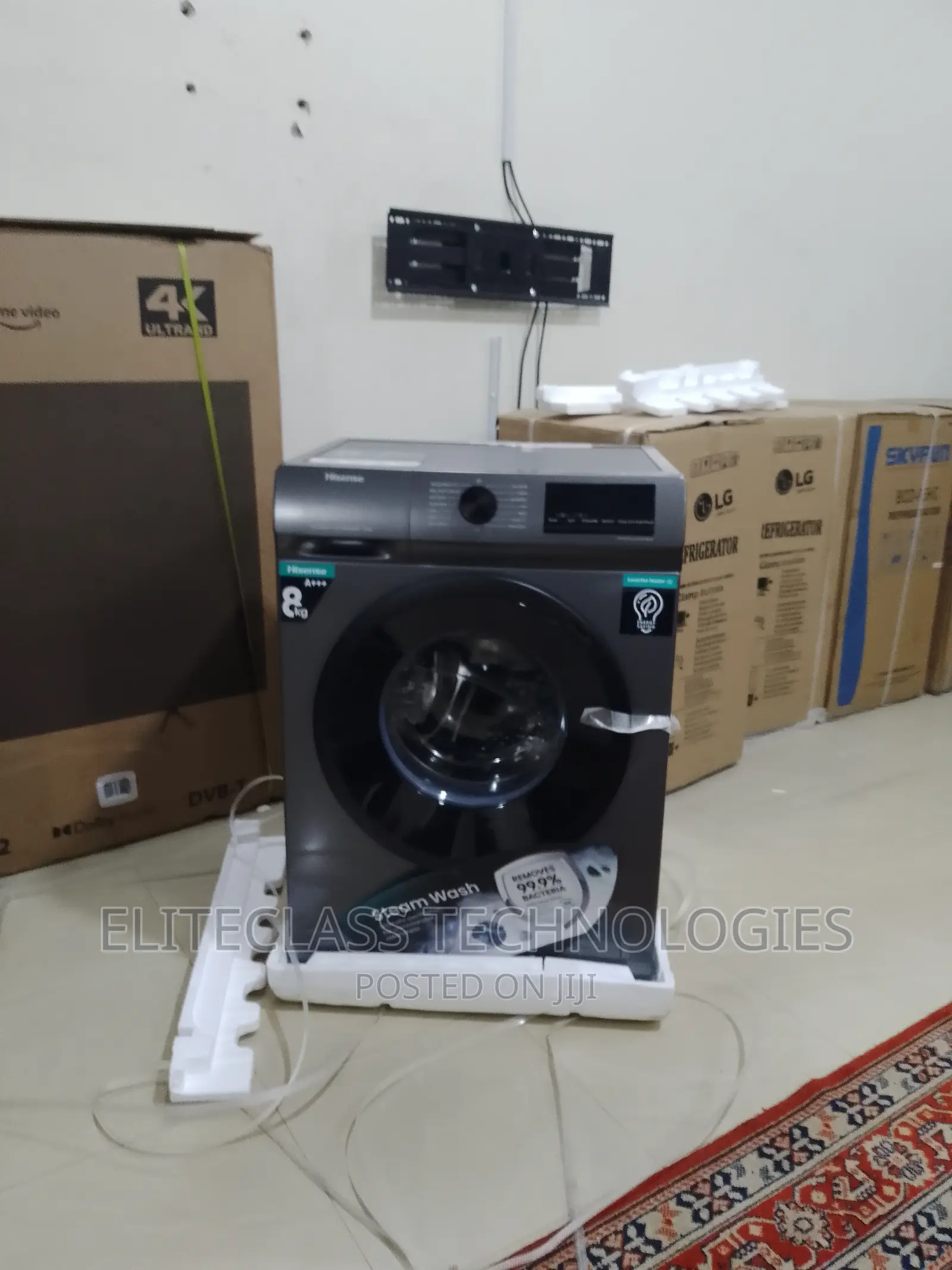 Hisense WFQP8014T (8KG) Front Load Washing Machine
