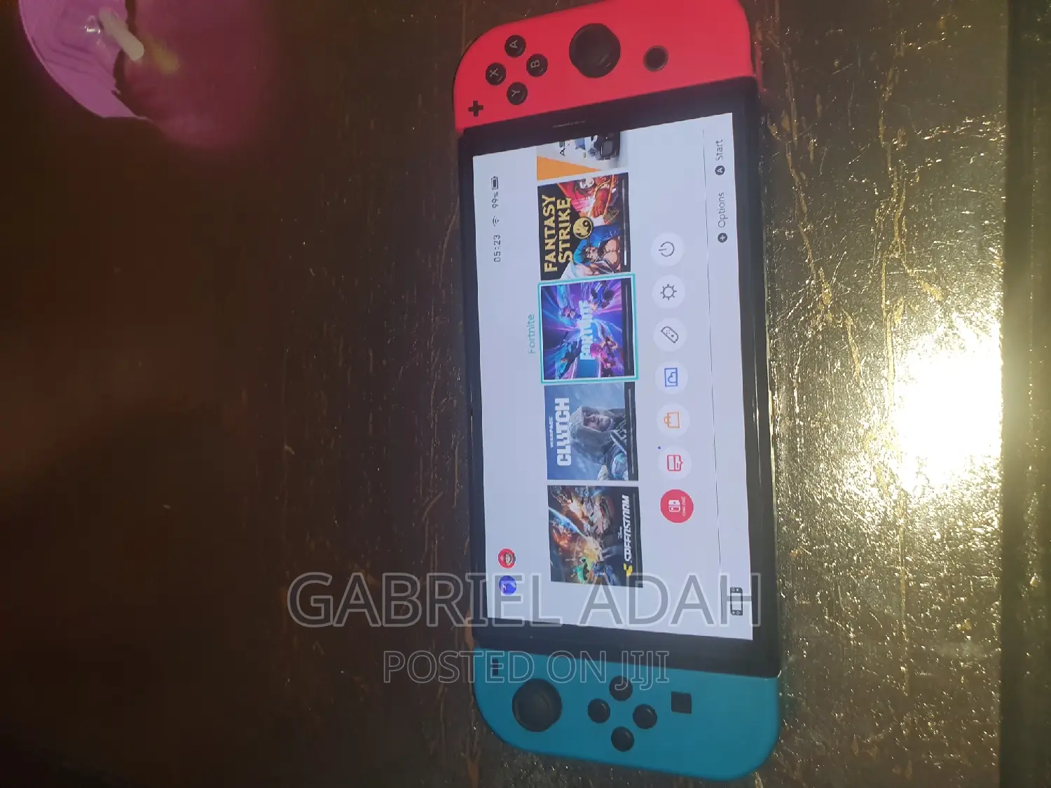 Nintendo Switch Oled With 8/15 Games