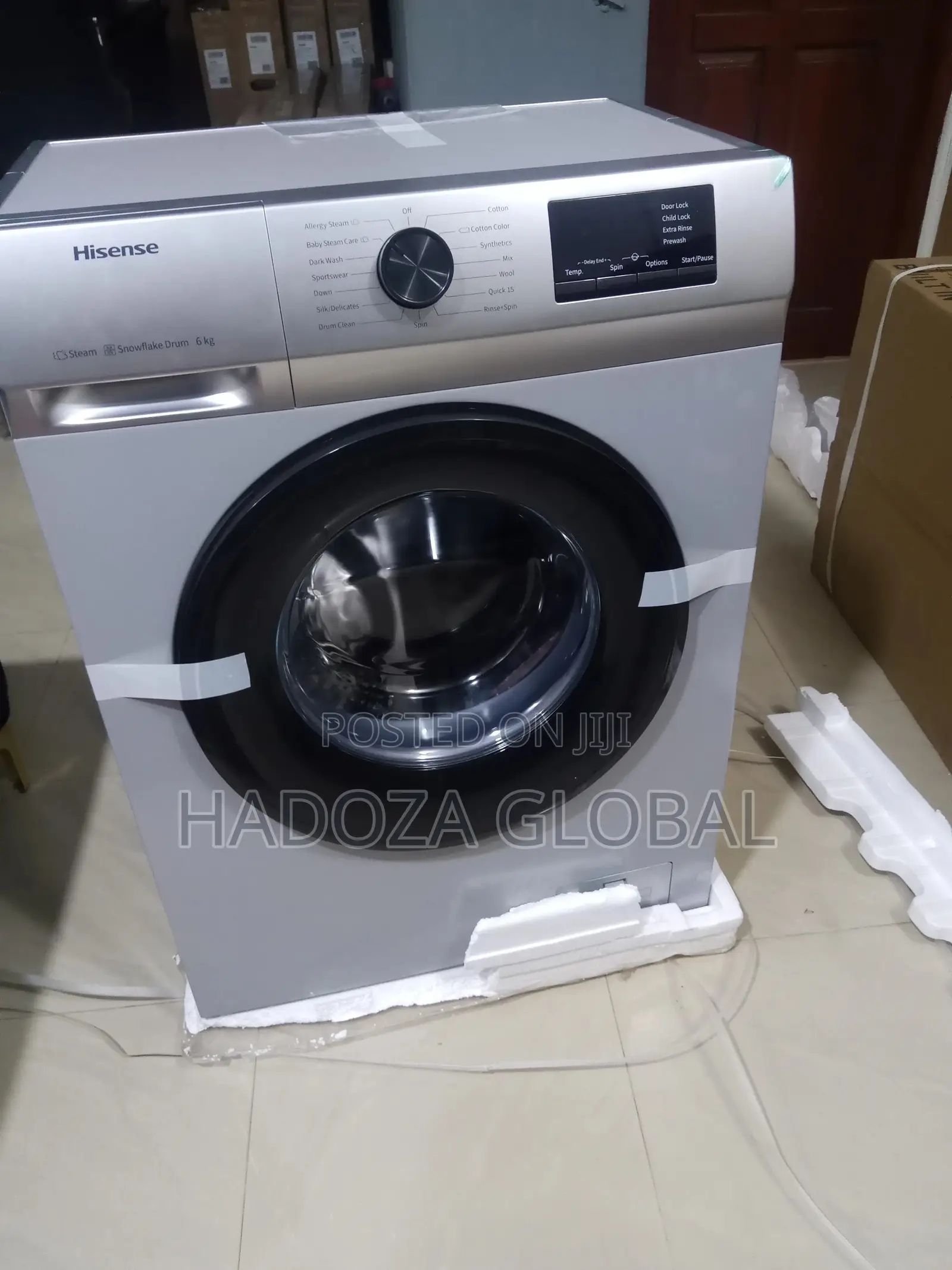New 6kg Hisense Washing Machine- Front Loader