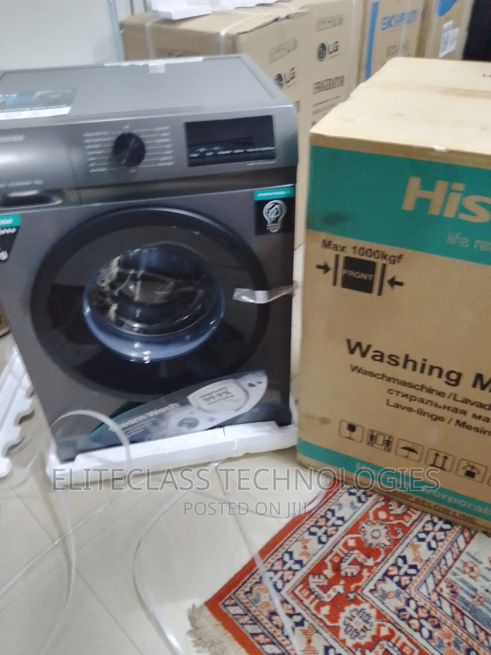 Hisense WFQP8014T 8KG (Stylish) Front Load Washing Machine