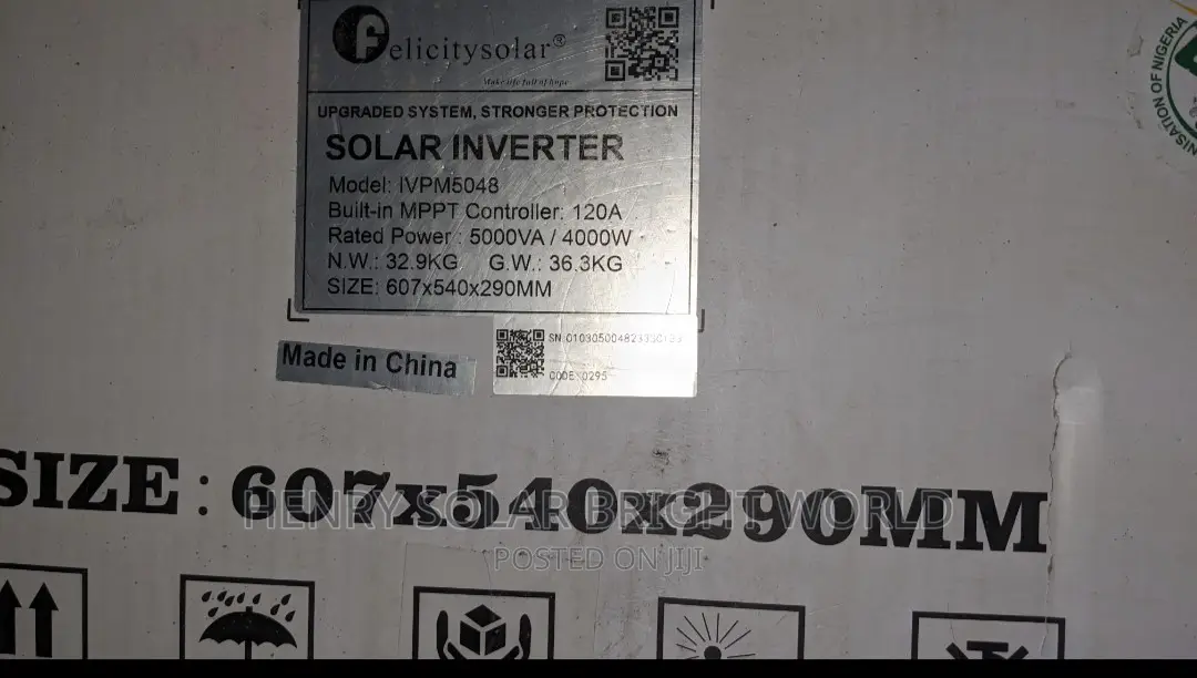 5kva Ivpm Felicity Solar Inverter 48v Transformer Base