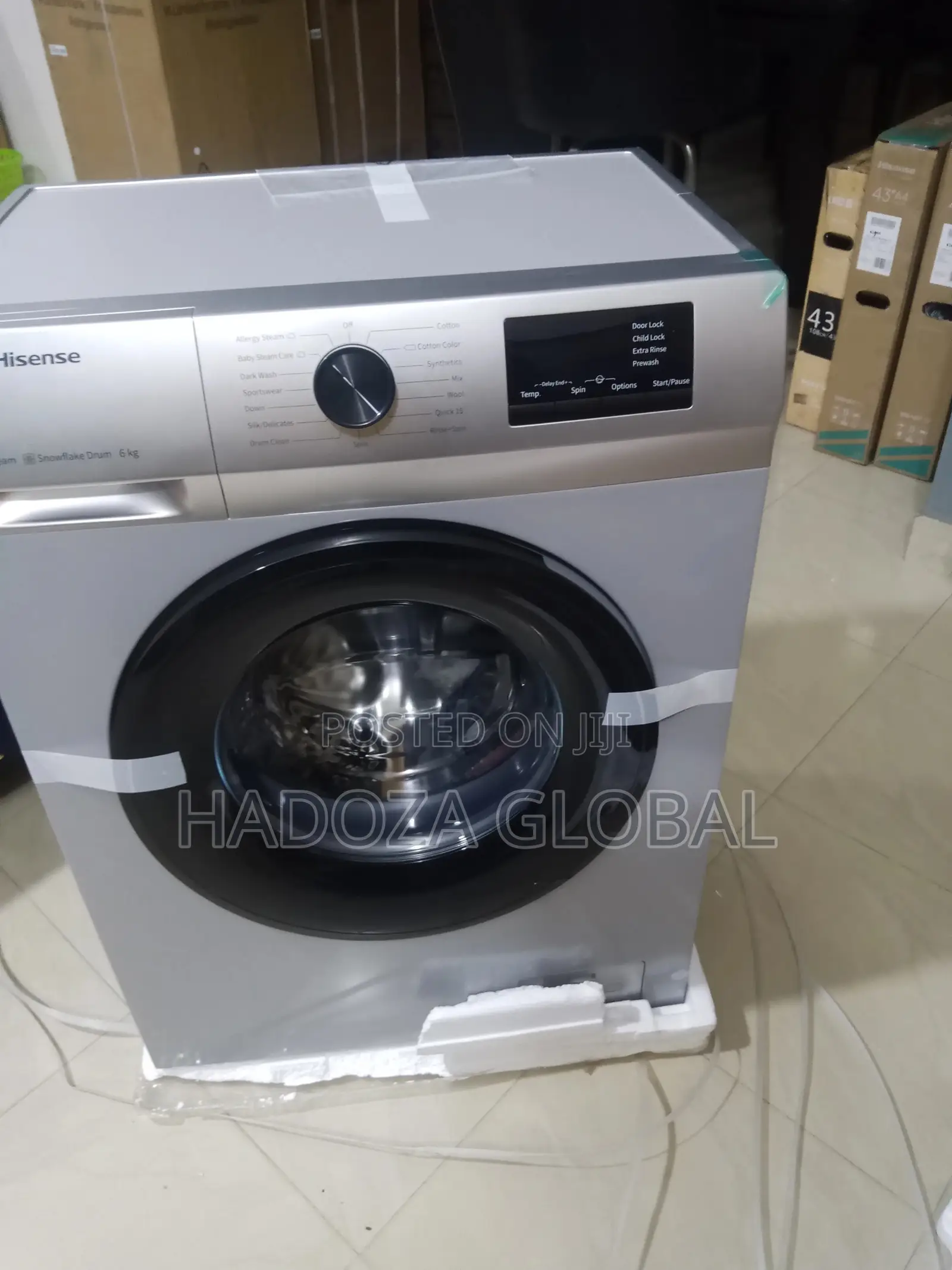 Efficient Hisense Wfvb6010ms 6kg Washing Machine