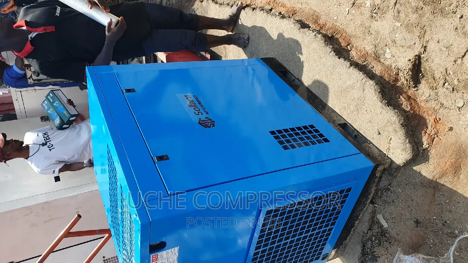 Screw Air Compressor 25h.P 18.5 Kw