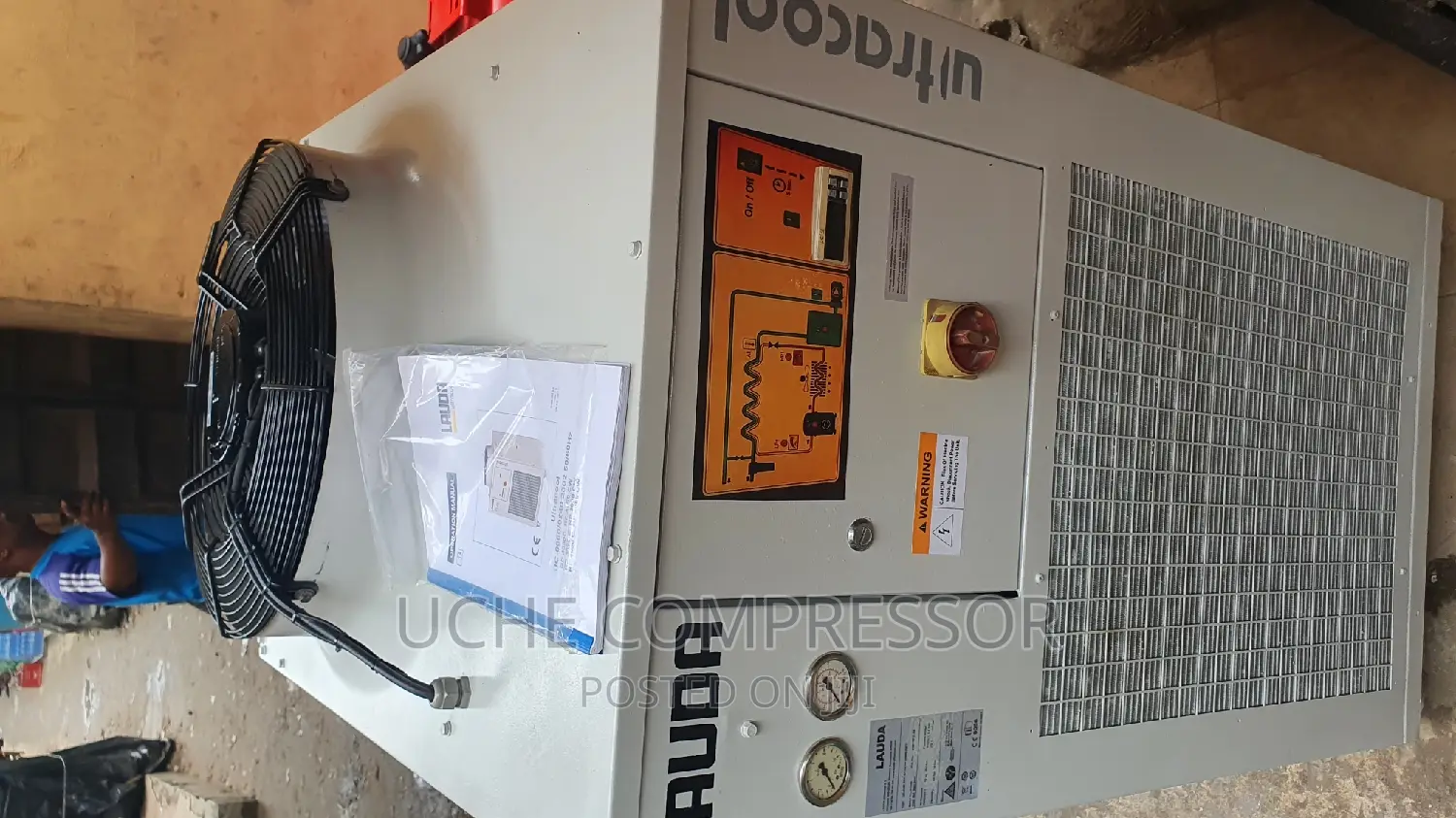 Industrial Water Chiller Machine 7.5 Tonnes