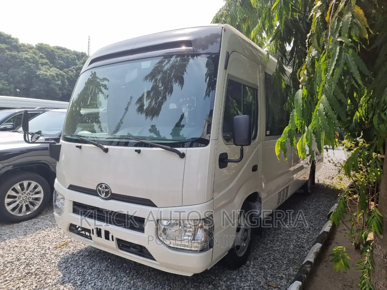 New Toyota Coaster 2025 White