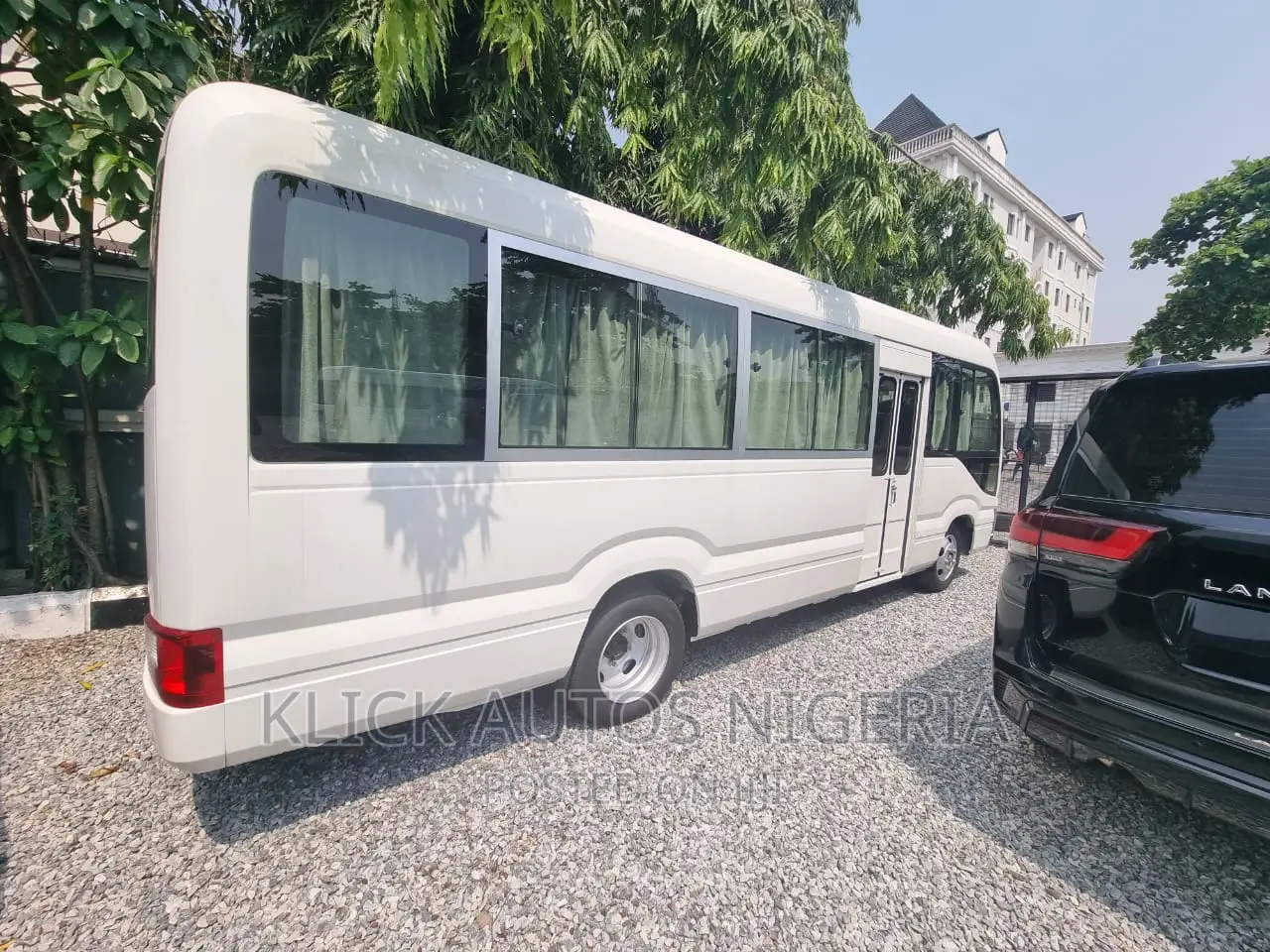 New Toyota Coaster 2025 White