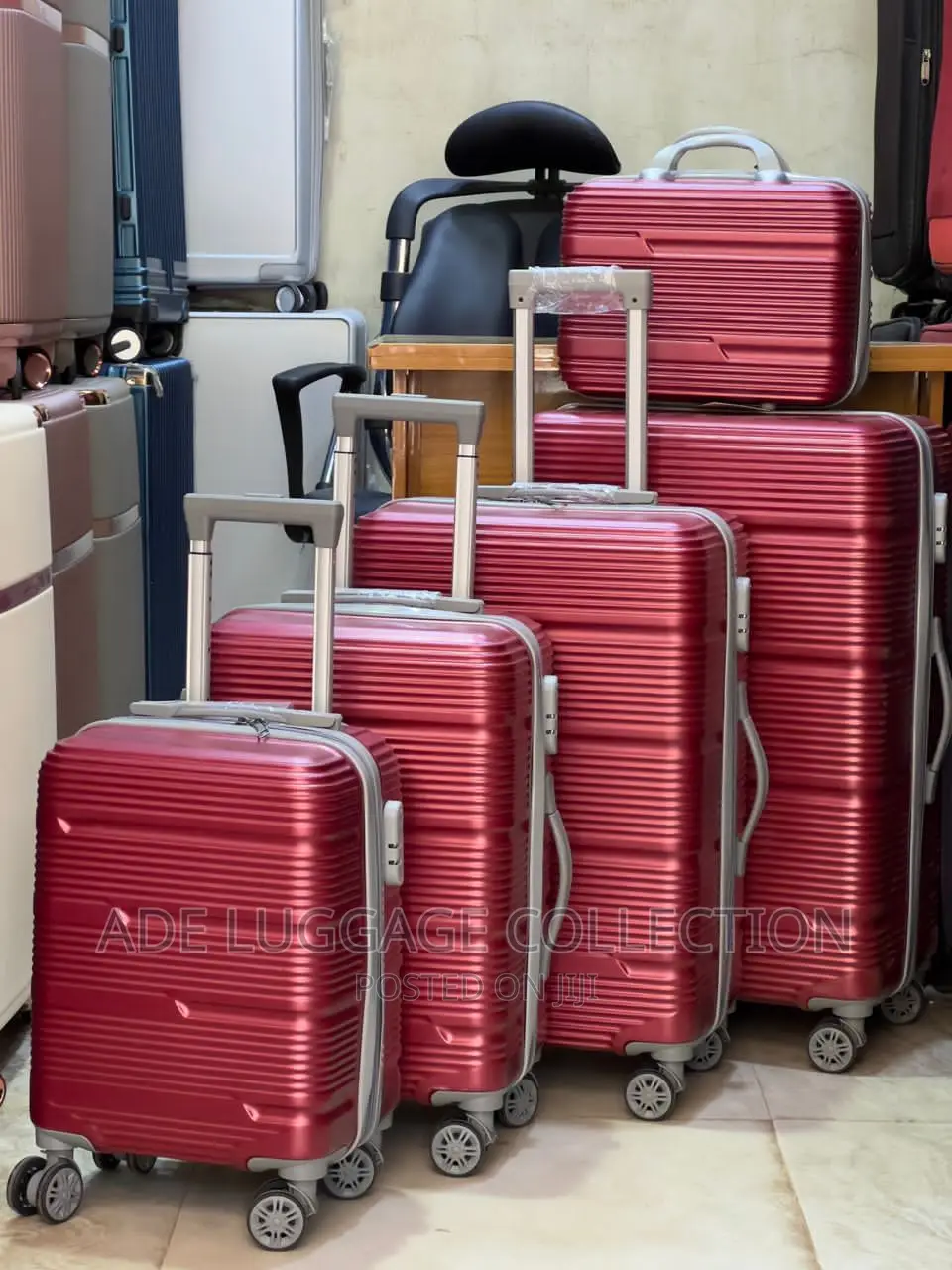 Wanda Polo Strong Plastic 5in1 Luggage .
