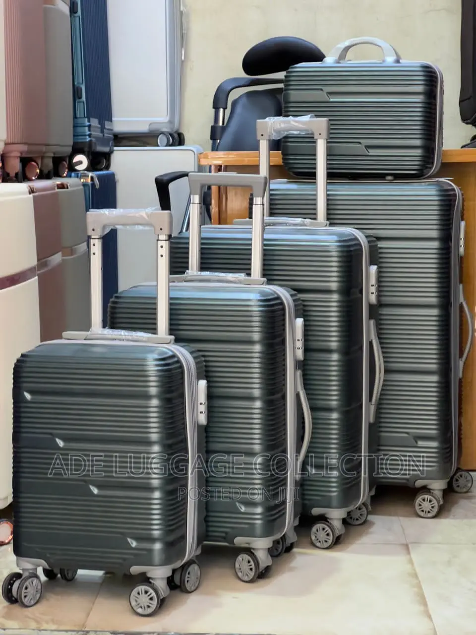 Wanda Polo Strong Plastic 5in1 Luggage .