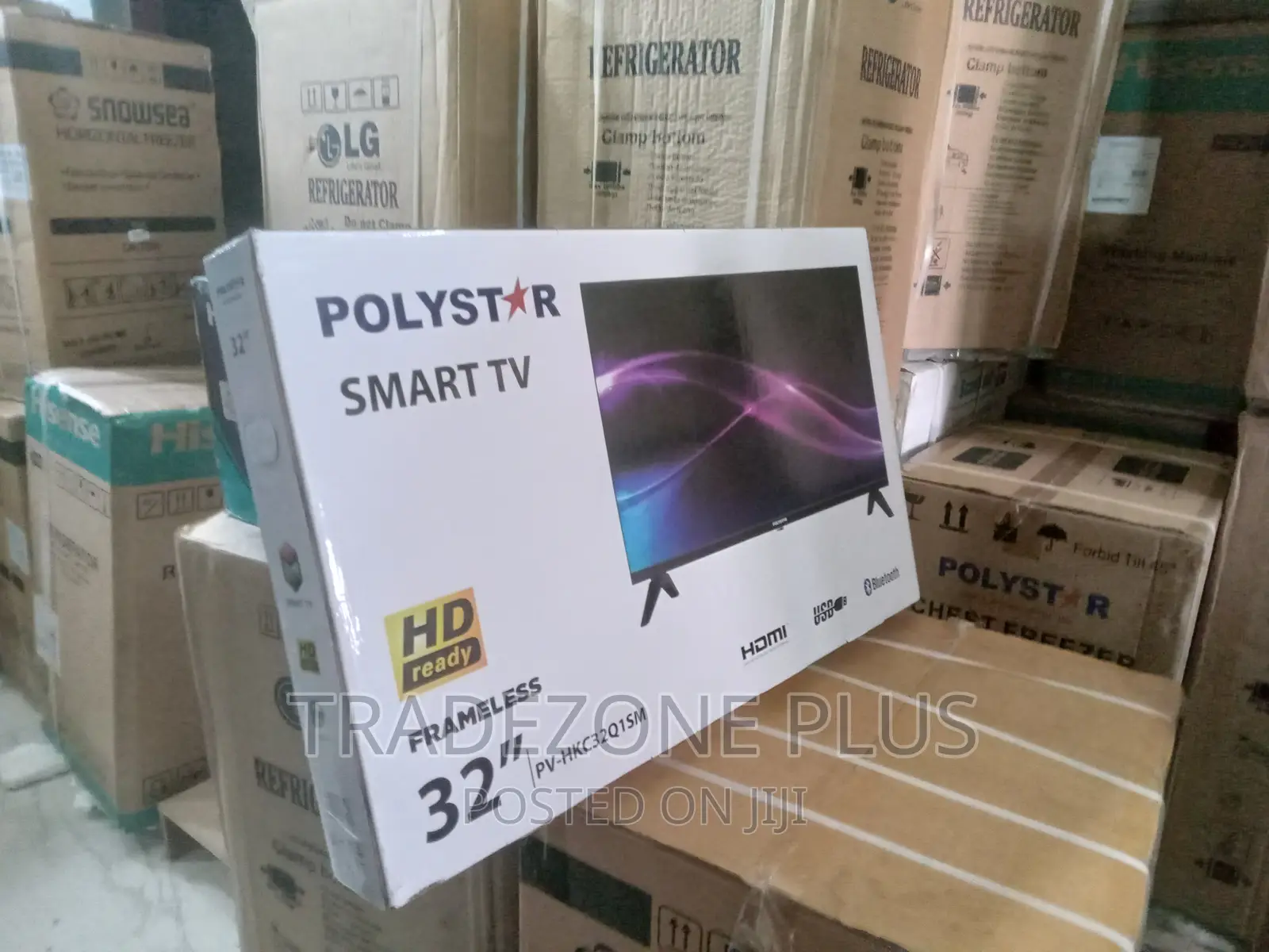 New in Polystar 32 Inch Smart TV With Bluetooth