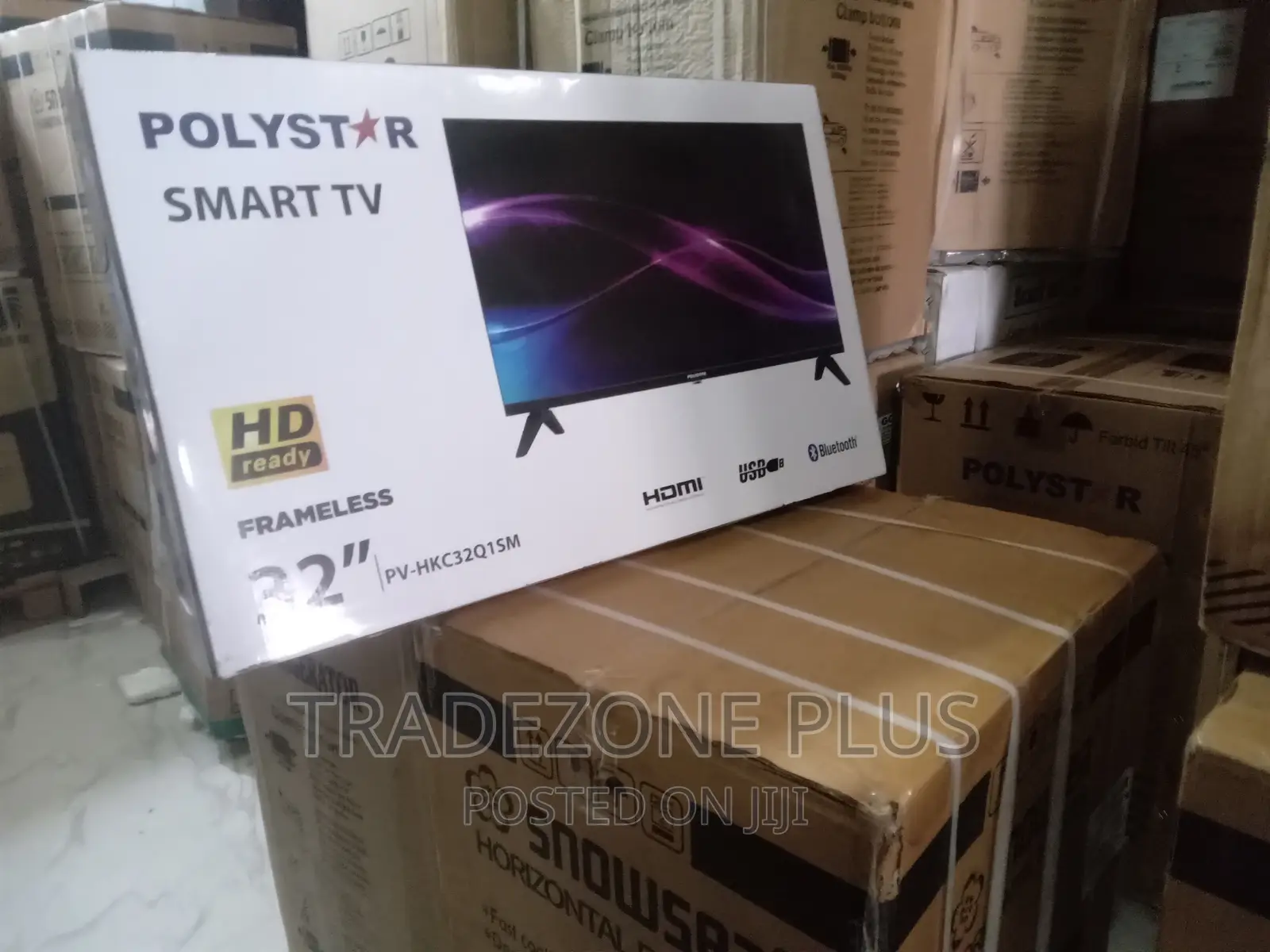 New in Polystar 32 Inch Smart TV With Bluetooth