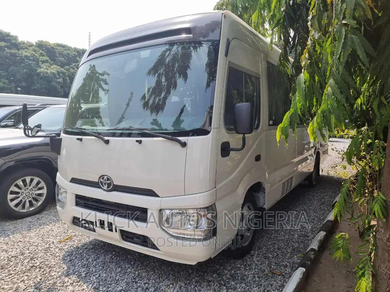 New Toyota Coaster 2025 White
