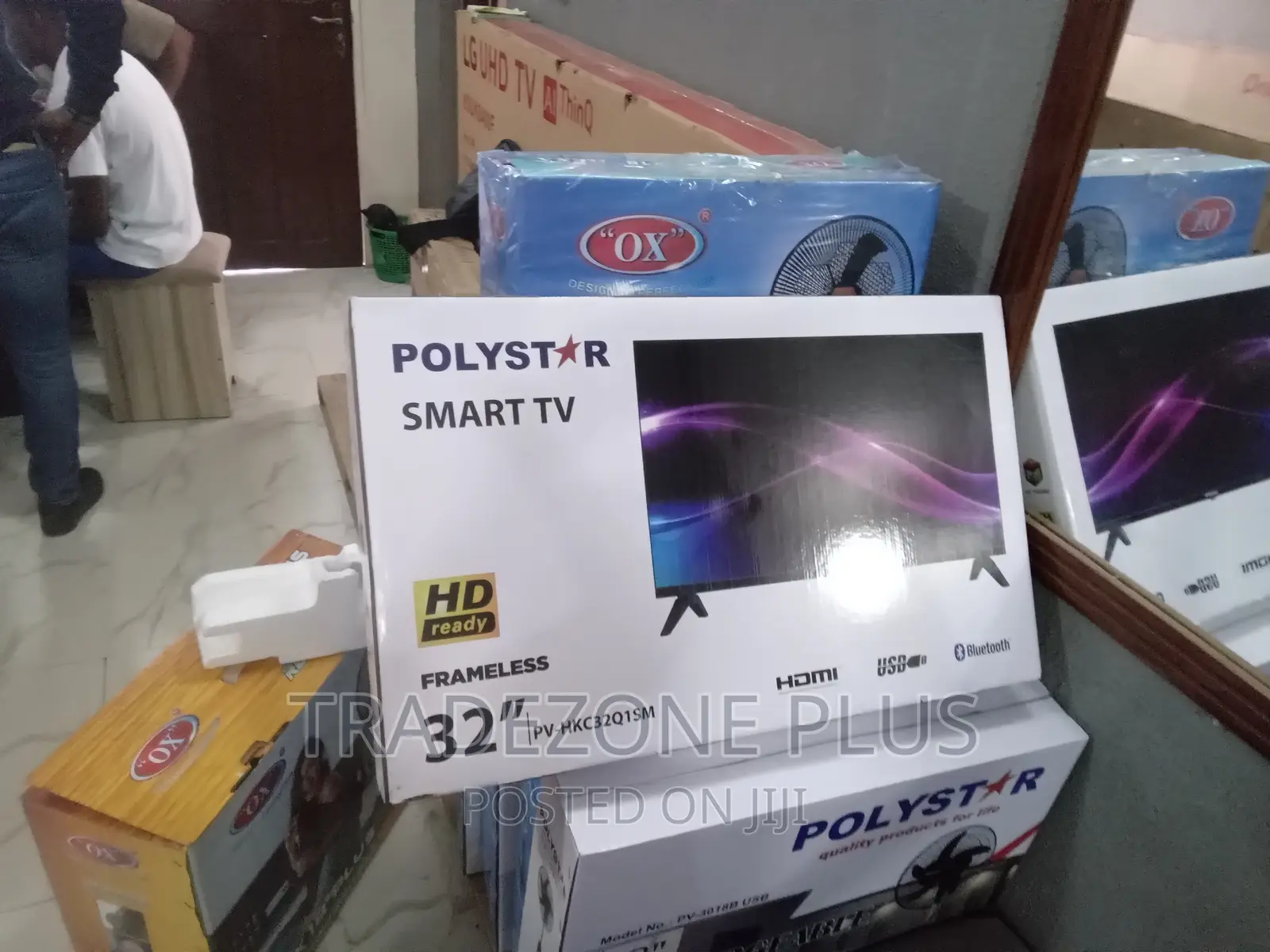 Original Polystar 32'' Smart Tv+Youtube+Netflix-Pvhk32q1sm