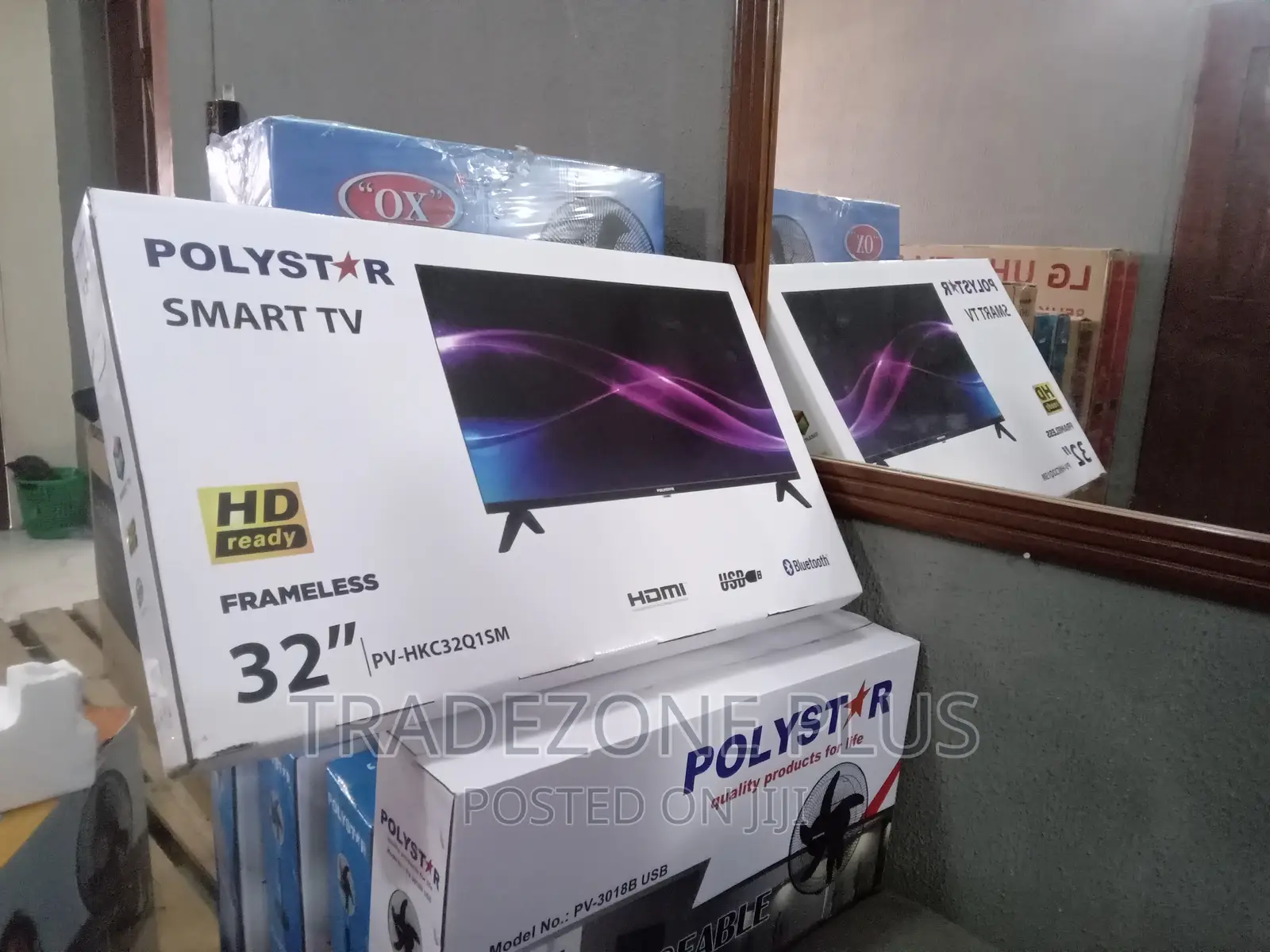 Original Polystar 32'' Smart TV With Netflix-Pvhkc32q1sm