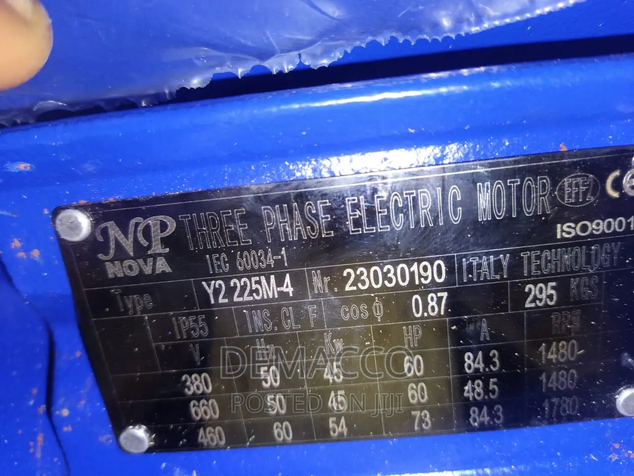 Electric Motor 60hp