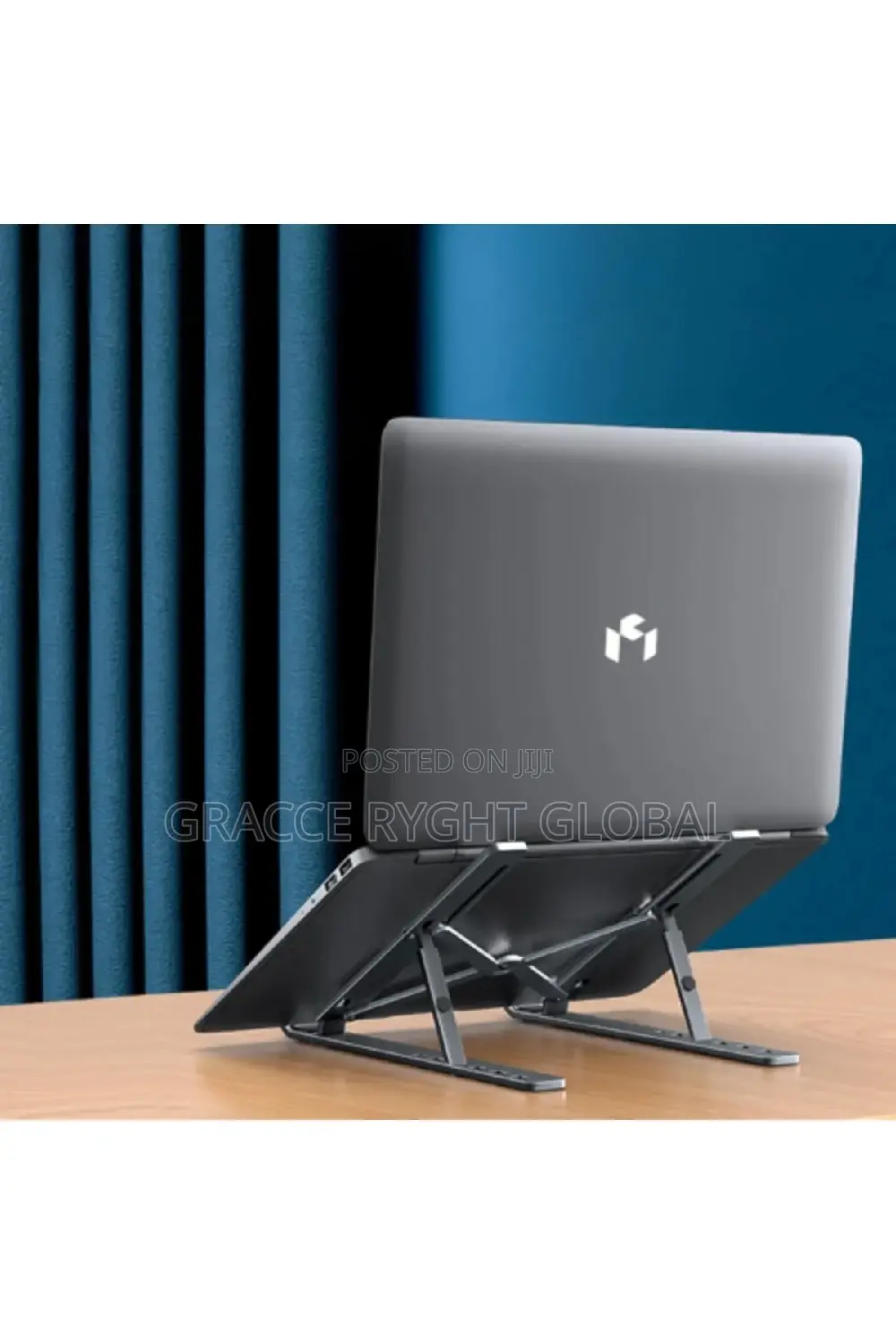 Black Adjustable Laptop Stand