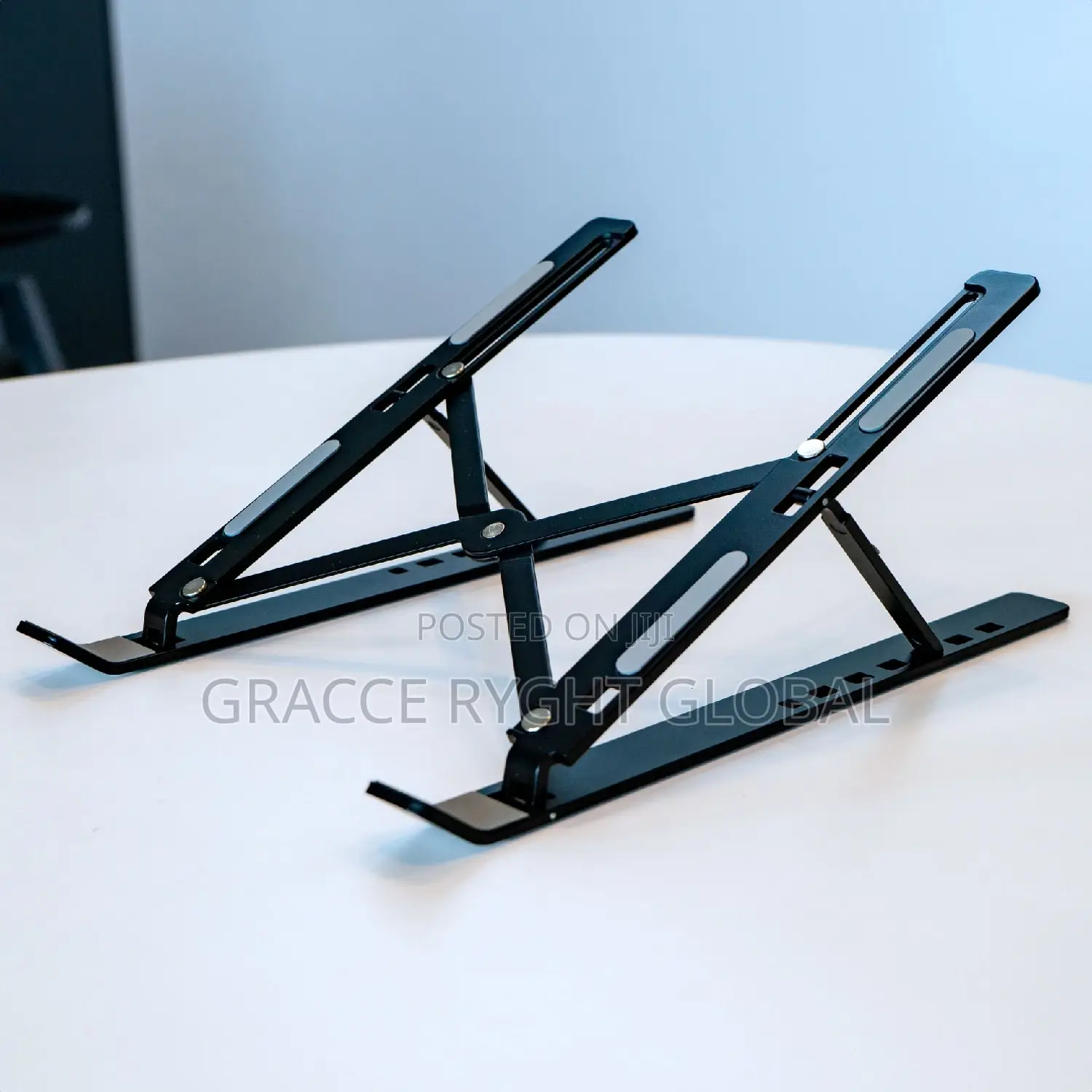 Black Adjustable Laptop Stand
