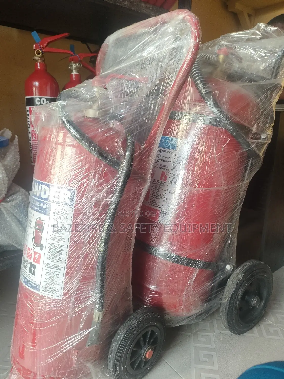 Movable Fire Extinguisher