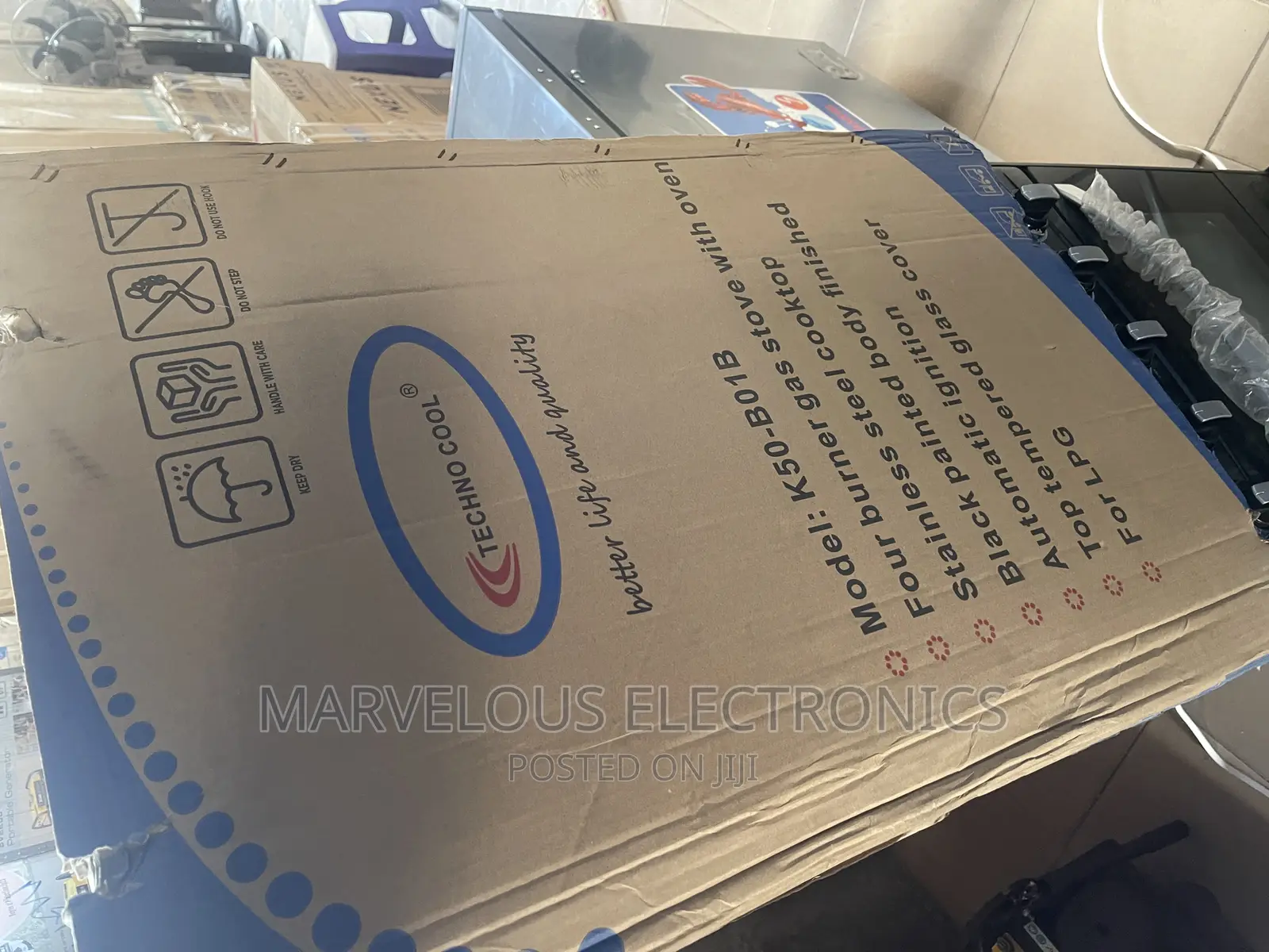 Brand New Technocool Automatic Start Gass Cooker With Oven