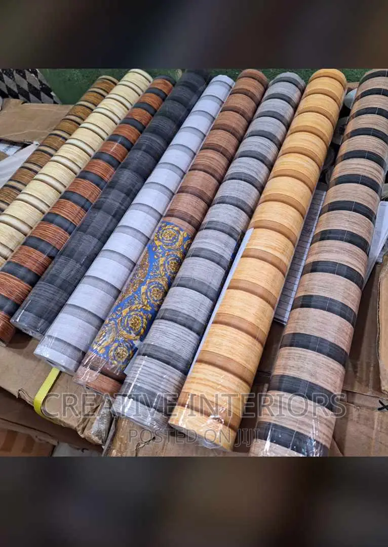 3d Exclusive Fluted Wallpaper