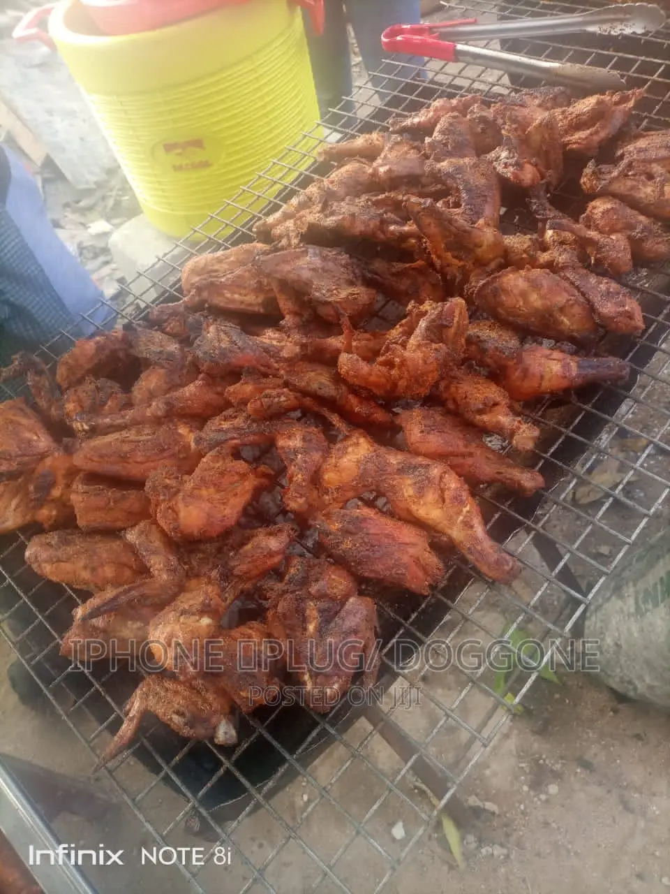 Barbecue Chicken and Grilled Fish With Asun