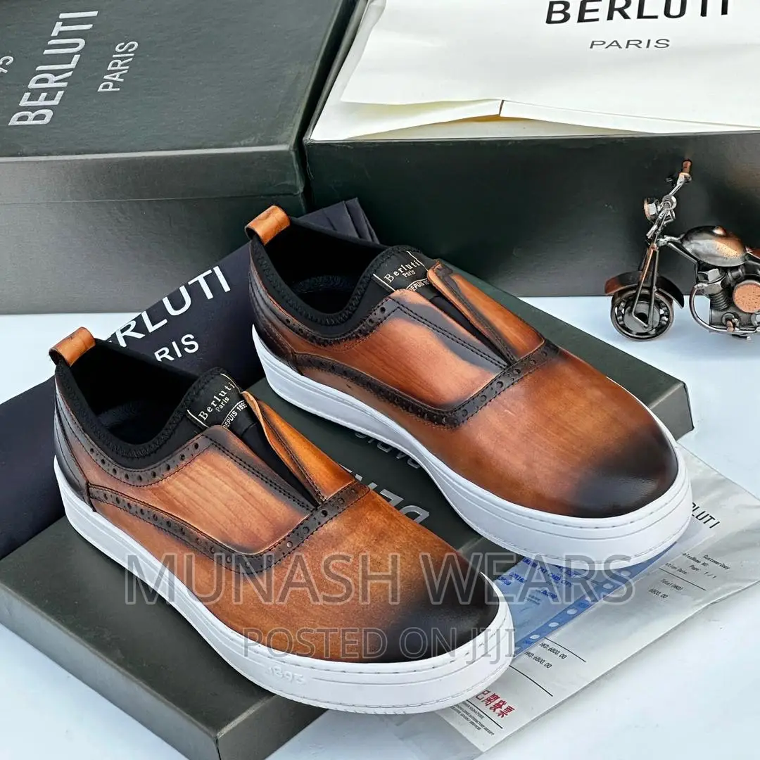 Original Leather Berluti Sneakers 2024
