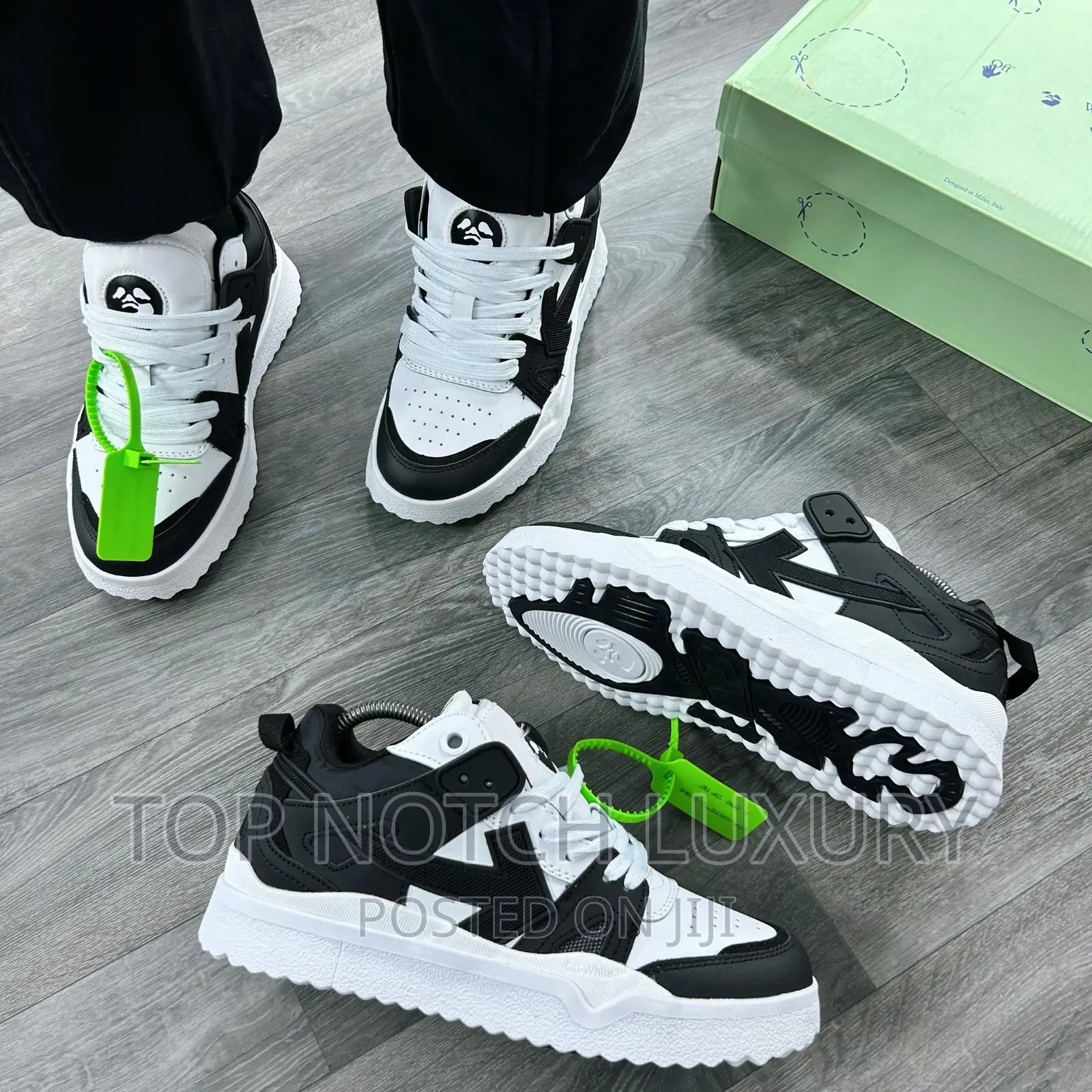 Original New Off-White Office Time-Out SNKS Men Women