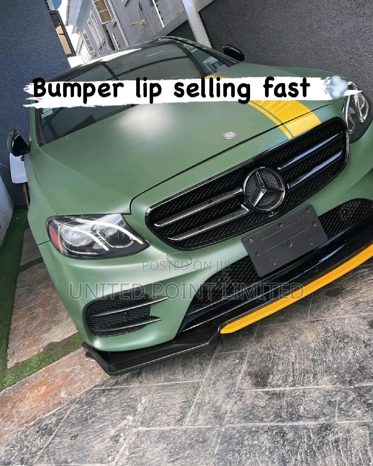 Car Bumper Lip Yellow Colour
