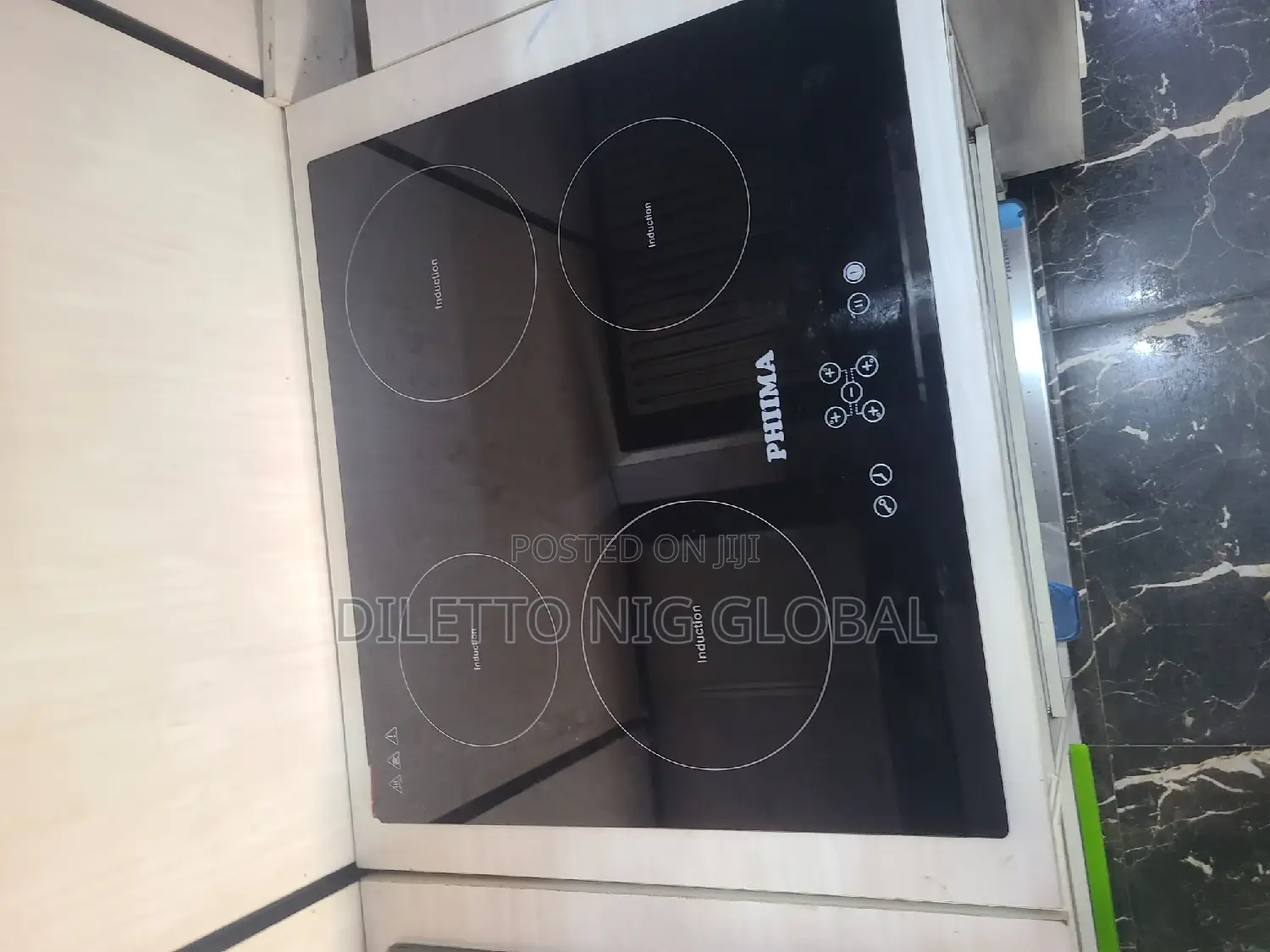 Phiima 60cmx52cm 4 Electric Burner Induction Built-in Hob