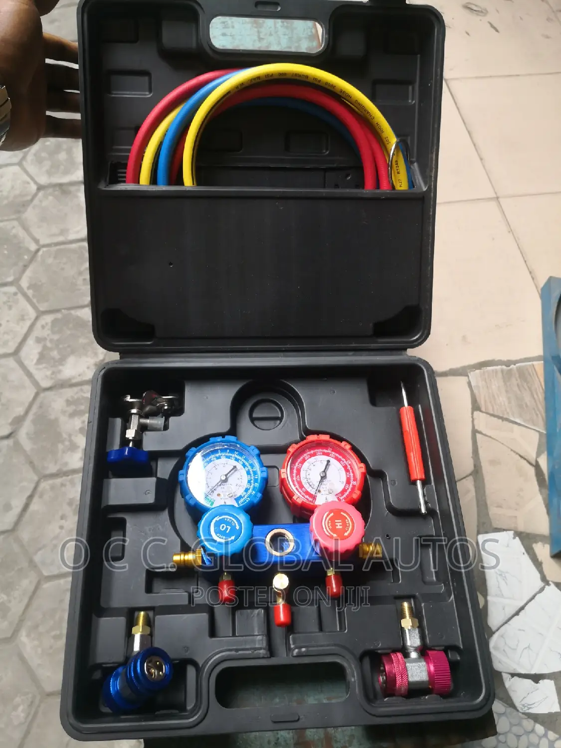 Manifold Gauge With Hose