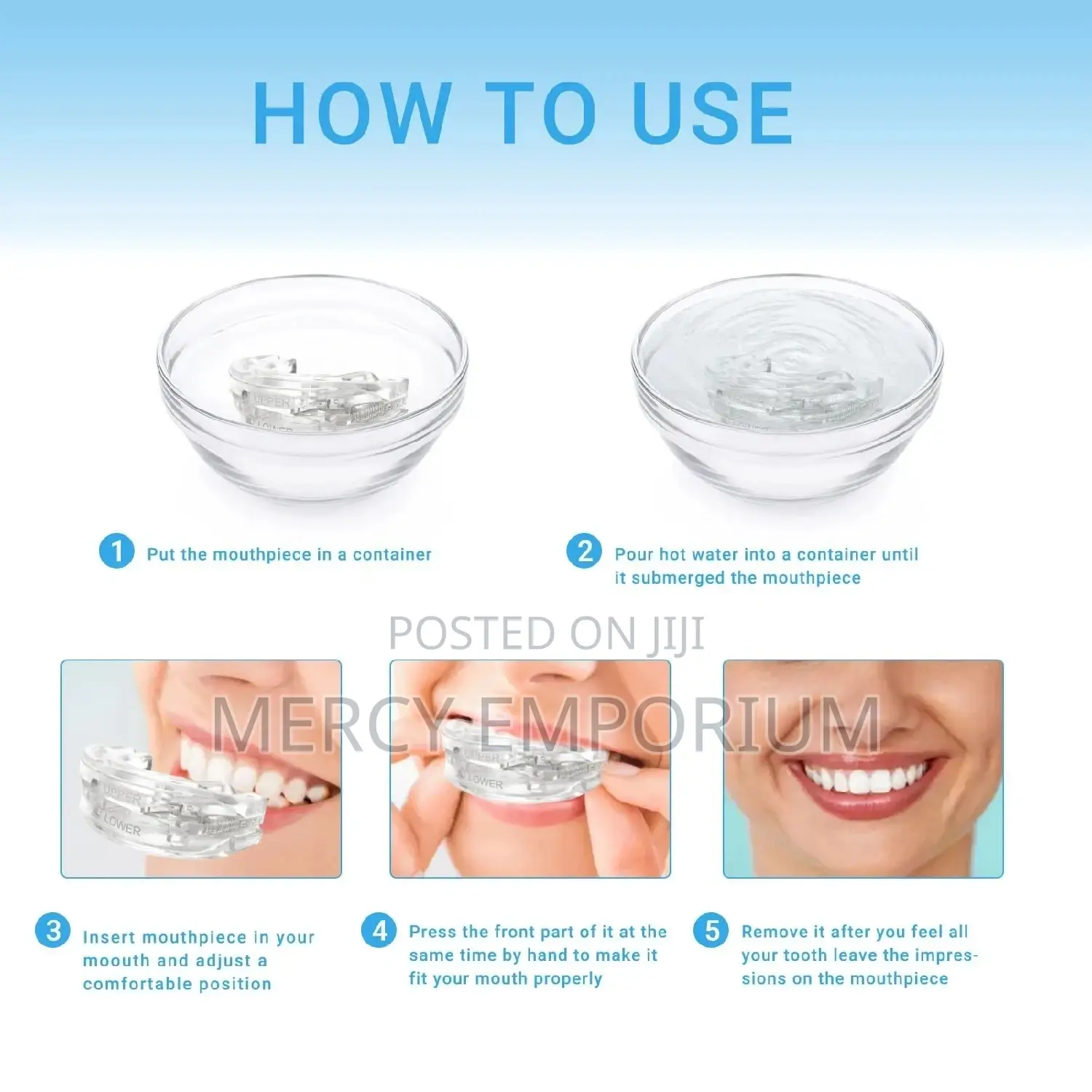 Anti-Snoring, Stop Snoring Soft Silicone Mouth Guard Kit