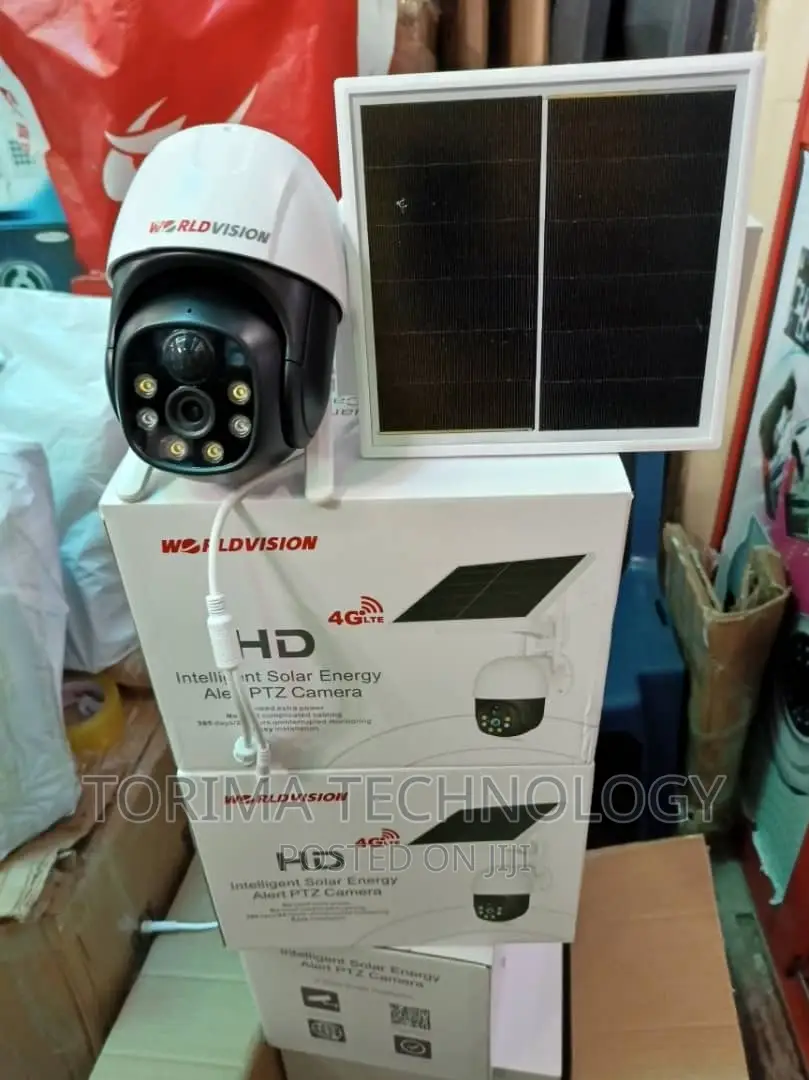 Smart CCTV Camera With Solar Energy