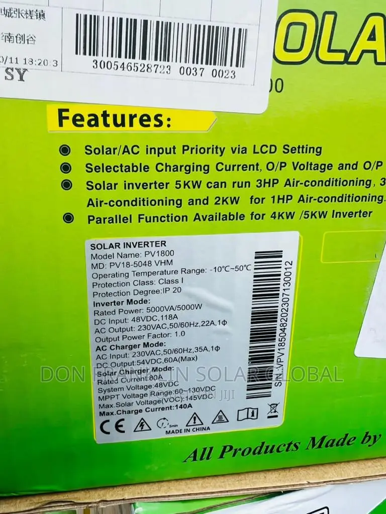 5kva/48v Must Hybrid Pure Sine Wave Solar Inverter