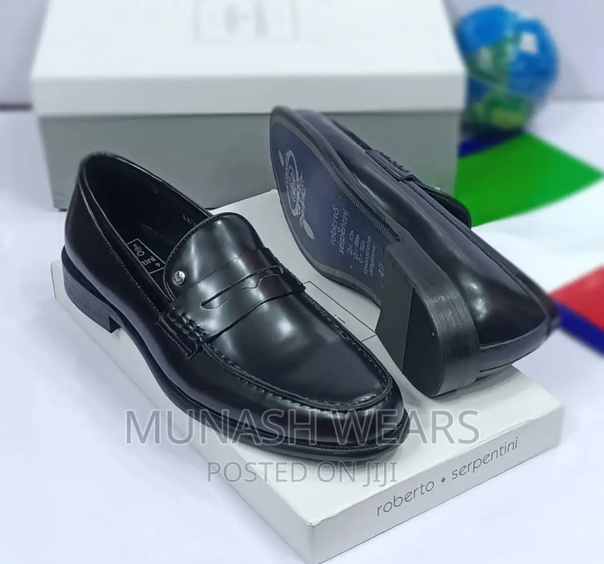 Italian Leather Serpentini Shoe